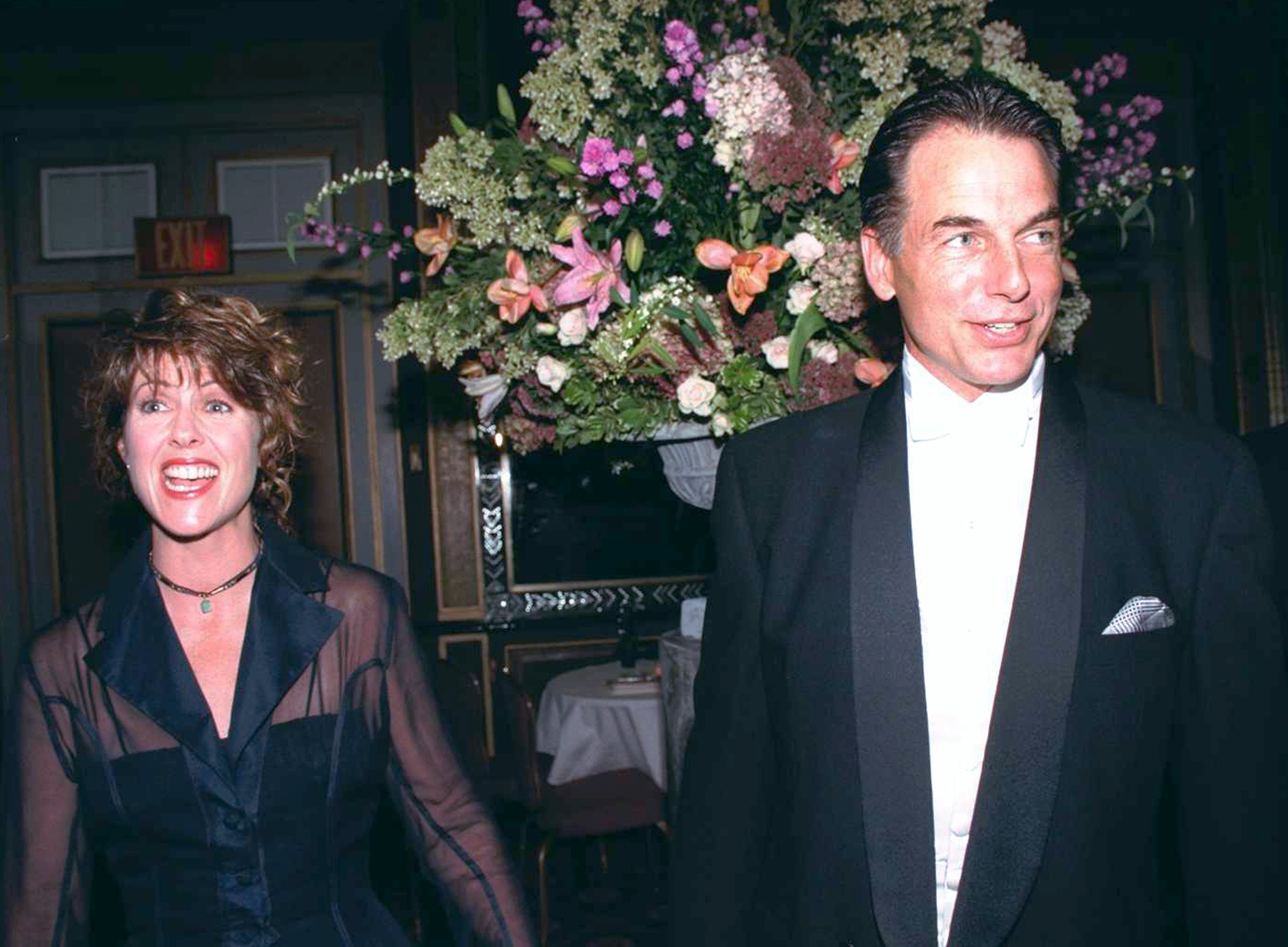 Pam Dawber only took a few roles after her sons grew older. At this event, she and her husband attended the "Chesebrough-Pond's National Hero Awards" in New York City, New York, circa 2002. | Source: Getty Images