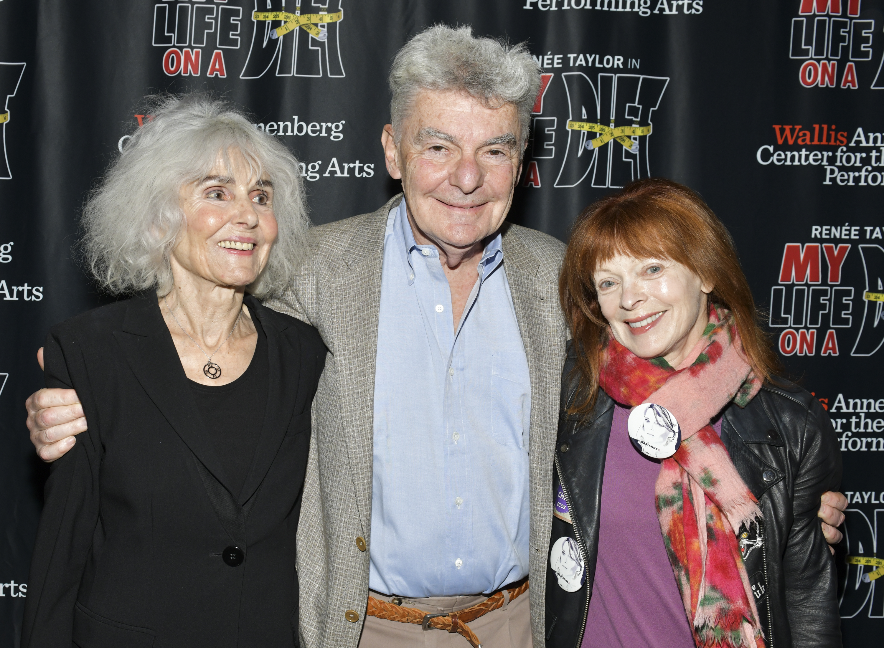 In April 2019, they attended the second night of Renée Taylor’s "My Life on a Diet" at the Wallis Annenberg Center for the Performing Arts in Beverly Hills, posing with Frances Fisher.