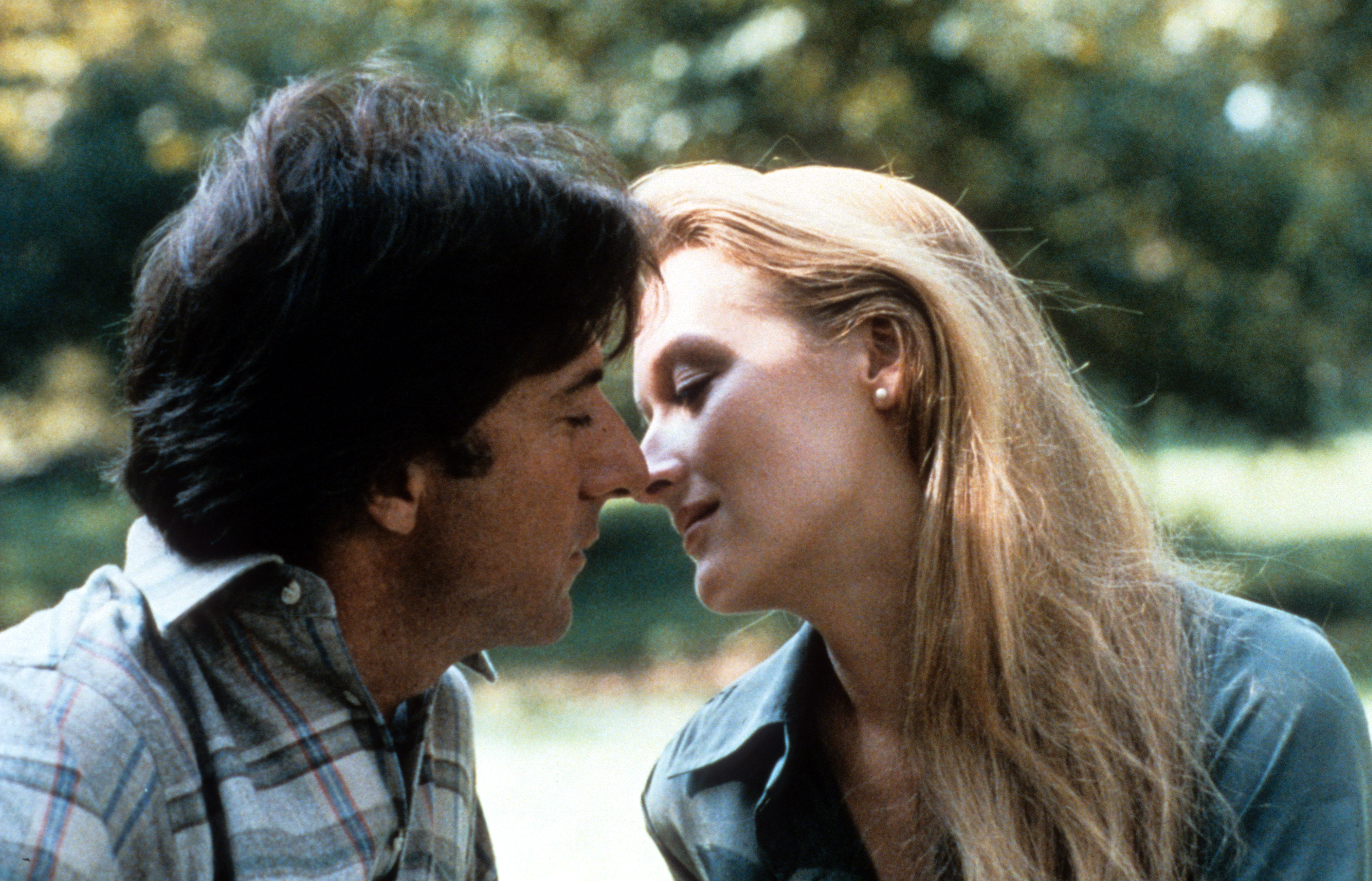 Dustin Hoffman kisses Meryl Streep in a scene from the film "Kramer Vs. Kramer" in 1979 | Source: Getty Images