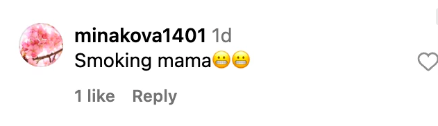 User comment about Emma Roberts, dated November 26, 2023 | Source: Instagram/justjared