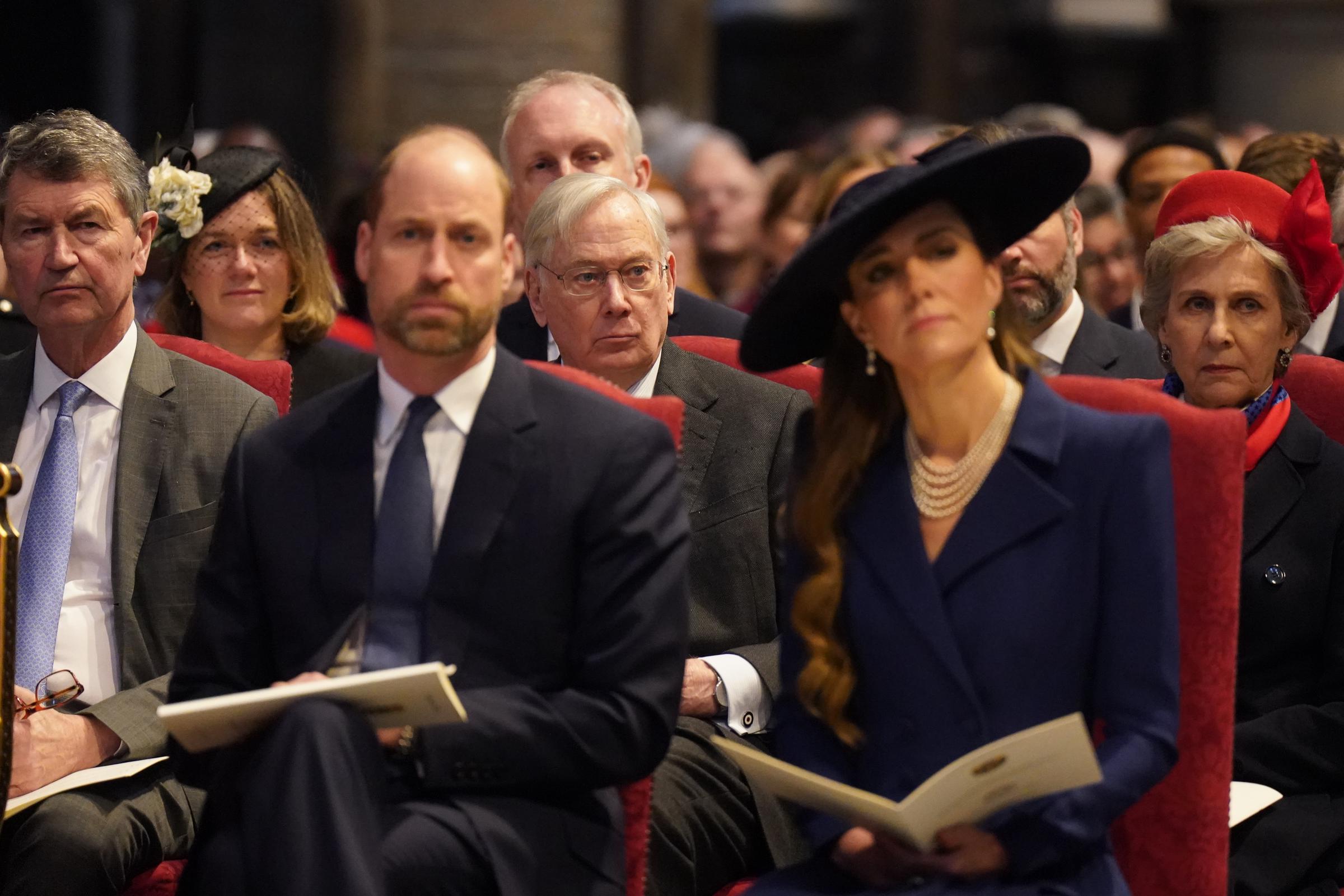 Princess Catherine and Prince William attend the 2026 Commonwealth Day Service at Westminster Abbey on March 9, in London, England. | Source: Getty Images