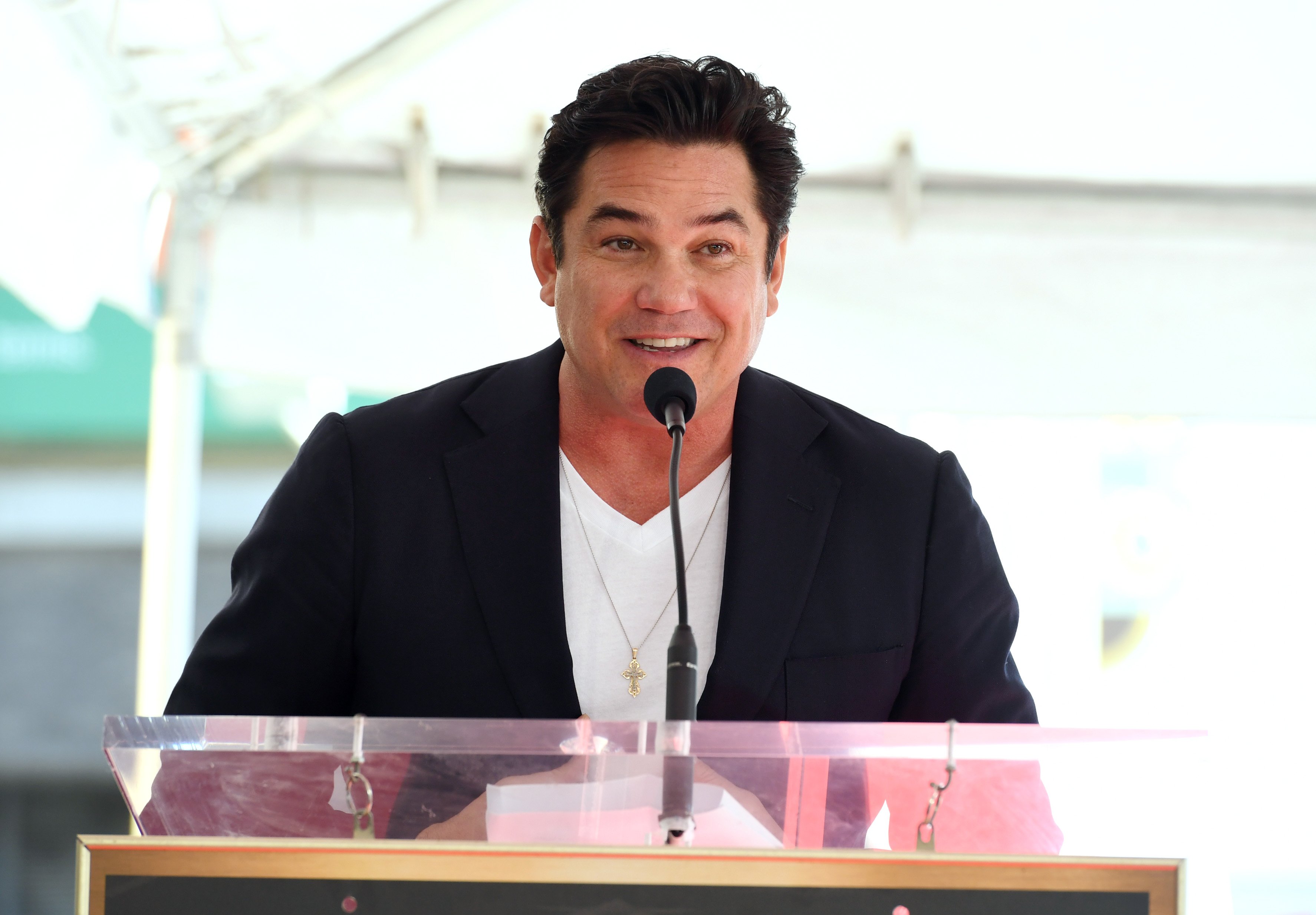 Dean Cain speaks during Dr. Oz Honored With Star On The Hollywood Walk Of Fame on February 11, 2022, in Hollywood, California. | Source: Getty Images