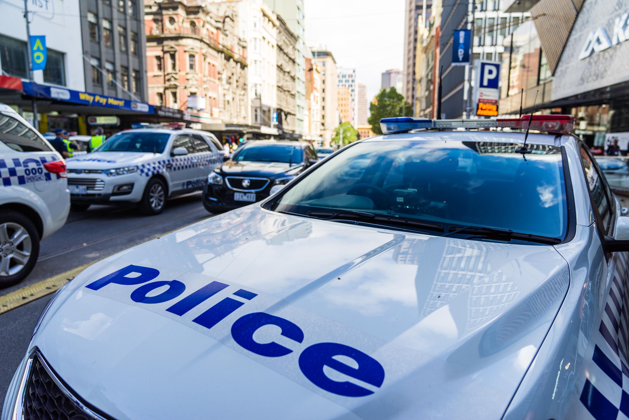 Police and emergency services attend to a scene. | Source: Getty Images