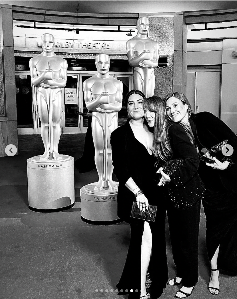 Sissy Spacek, Schuyler Fisk, and Madison Fisk at the Oscar Awards, dated March 2024 | Source: Instagram/SchuylerFisk