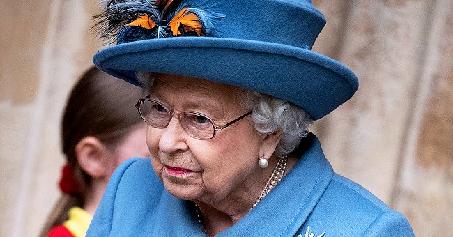 Queen Elizabeth II attends the annual Commonwealth Day service at Westminster Abbey, London on March 9, 2020 | Photo: Getty Images