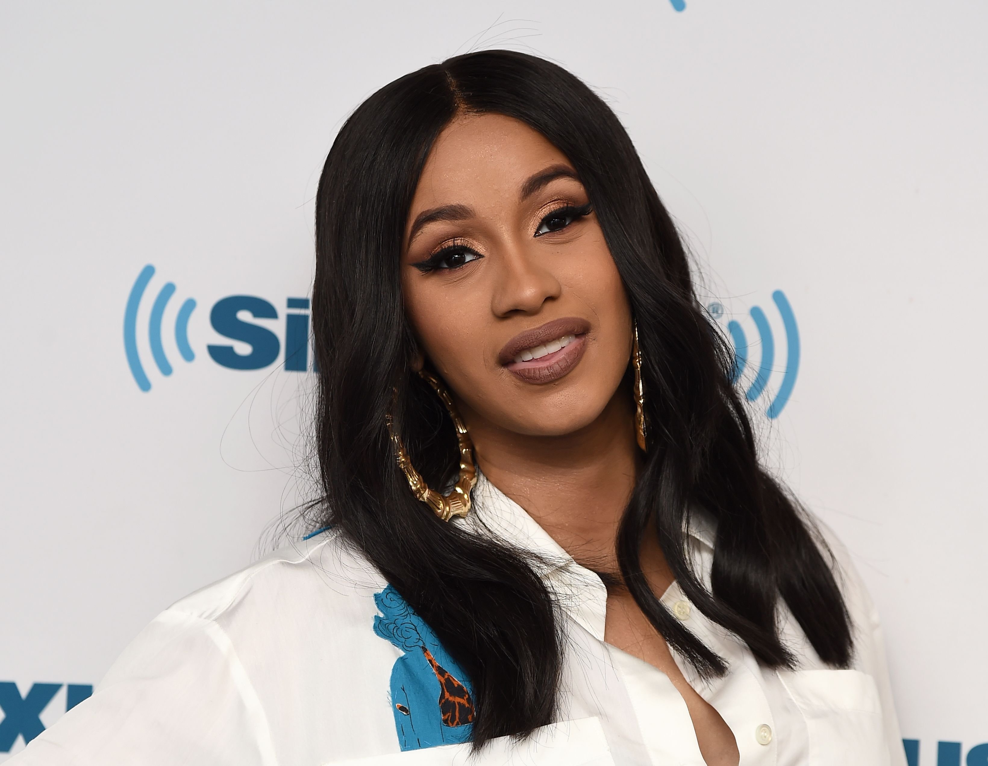 Performing artist Cardi B at the SiriusXM Studios on May 9, 2018 | Photo: Getty Images