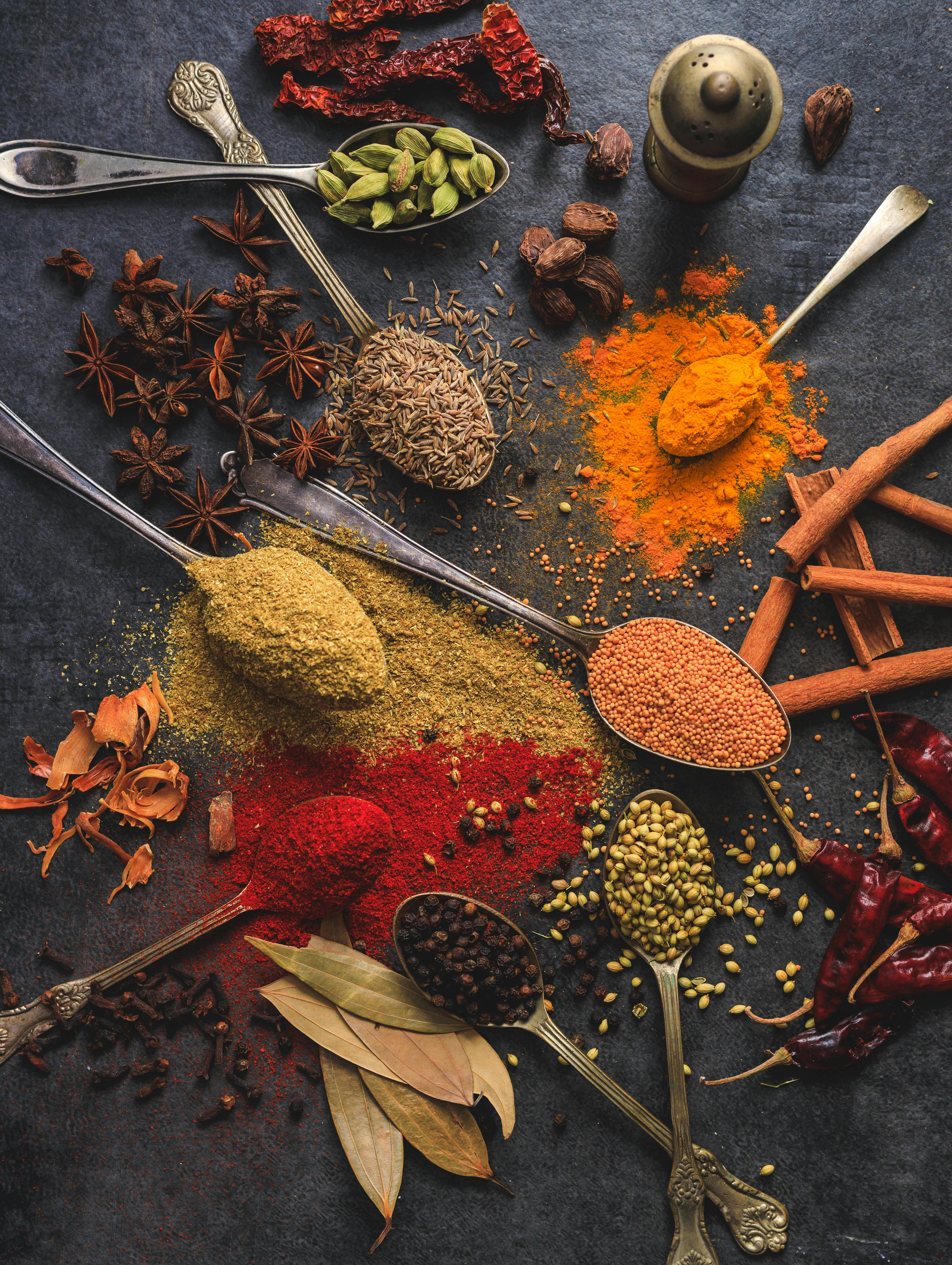 Various spices | Source: Pexels