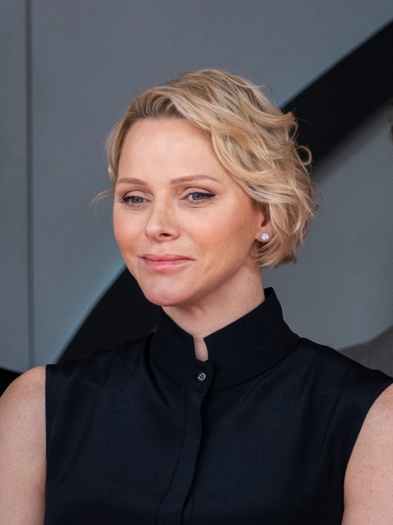 Princess Charlene, a former Olympic swimmer, attends the F1 Grand Prix of Monaco on May 26, 2019 in Monte-Carlo, Monaco. / Source: Getty Images