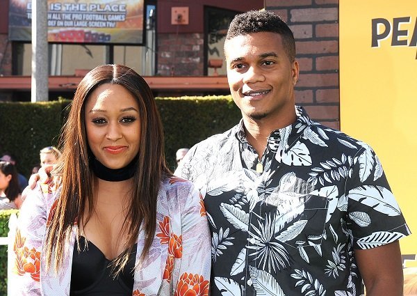 Tia Mowry and Cory Hardrict on November 1, 2015 in Westwood, California | Source: Getty Images