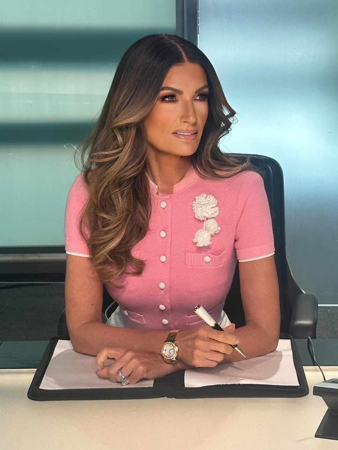 Karren Brady poses for a photo, posted on 16 April 2026. | Source: Instagram/karren_brady_official