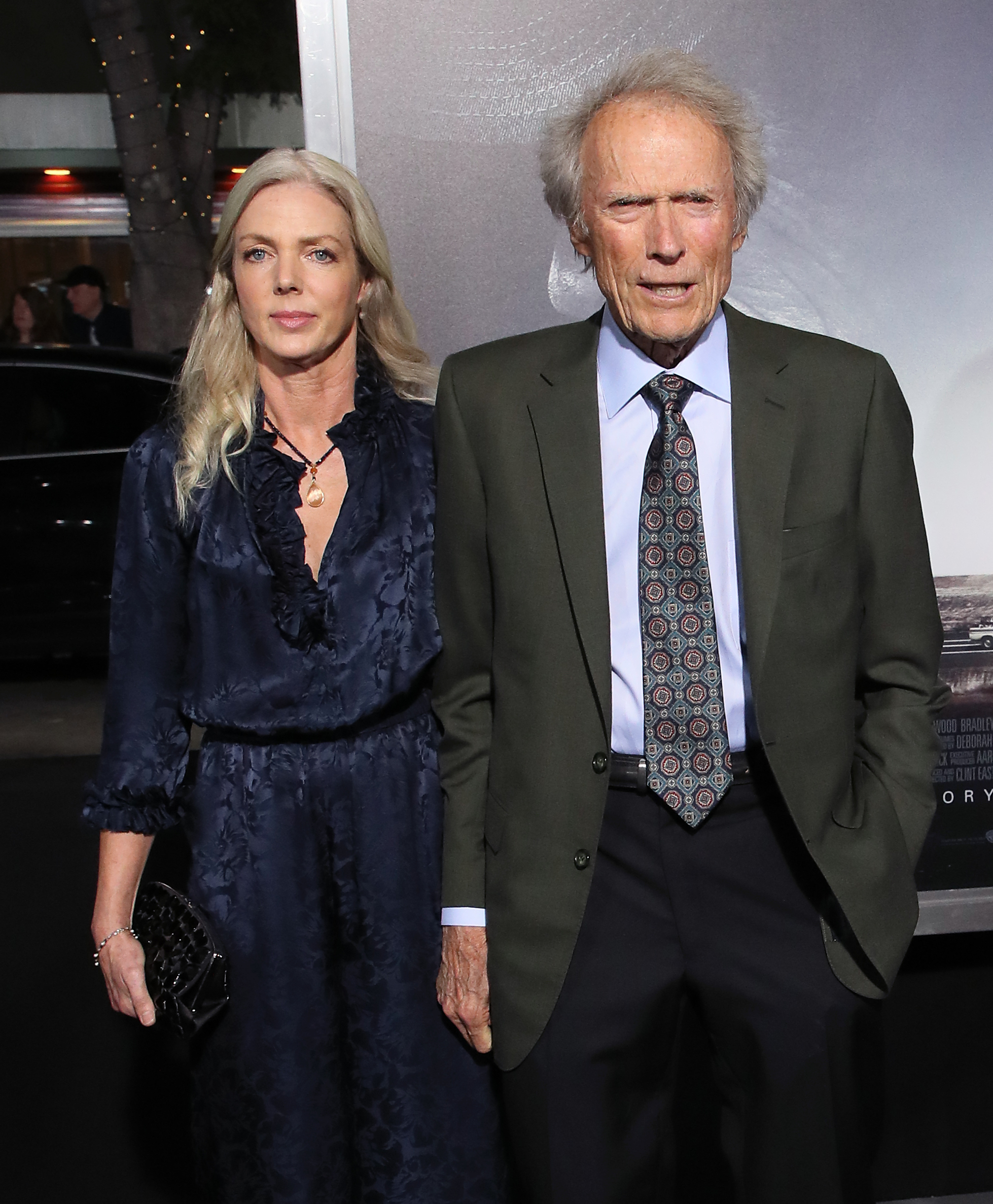 Christina Sandera and Clint Eastwood in Los Angeles, California on December 10, 2018 | Source: Getty Images