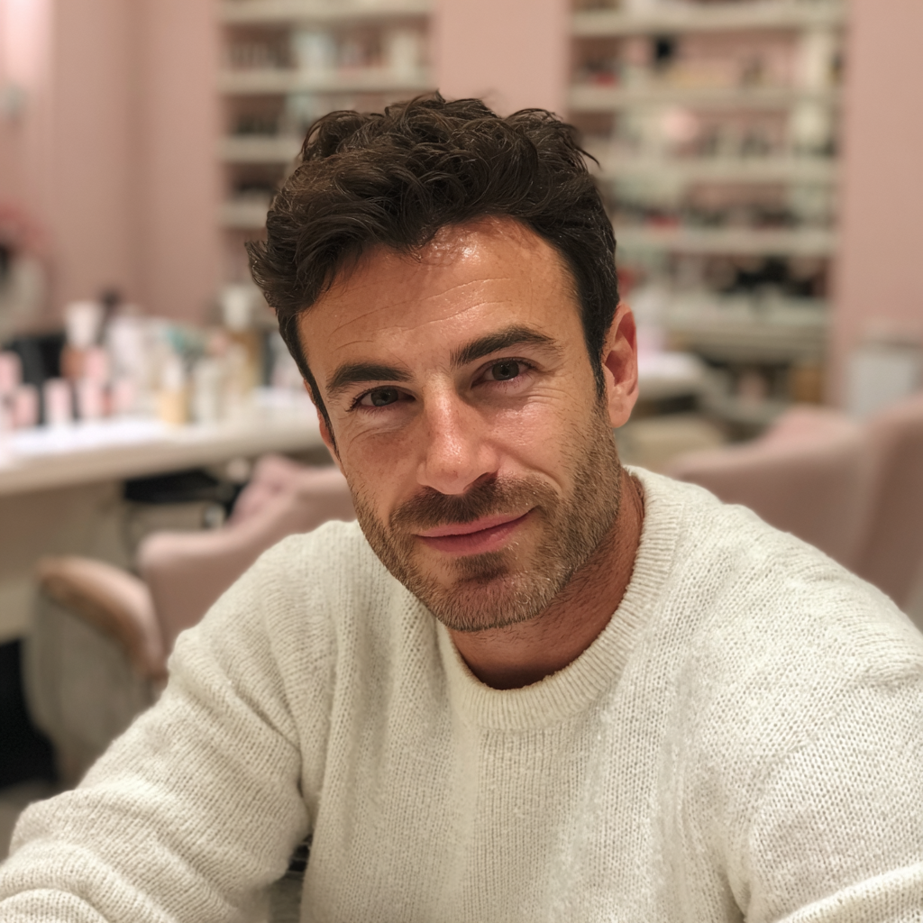 A close-up of a smiling man | Source: Midjourney