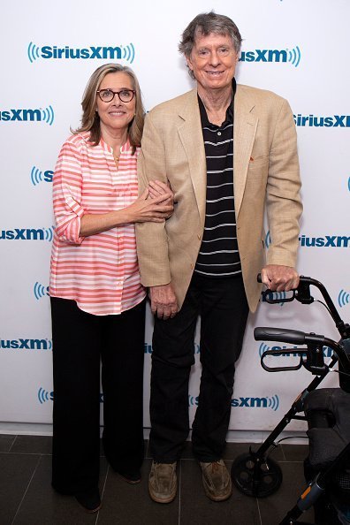Meredith Vieira and Richard Cohen at SiriusXM Studios on May 7, 2018 in New York City. | Photo: Getty Images
