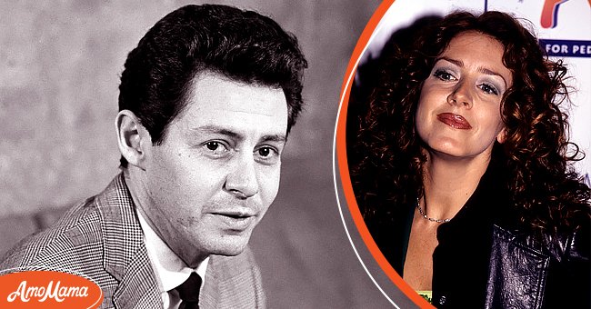Portrait of American singer and actor Eddie Fisher[left] A picture of actress Joely Fisher[right]  | Photo: Getty Images