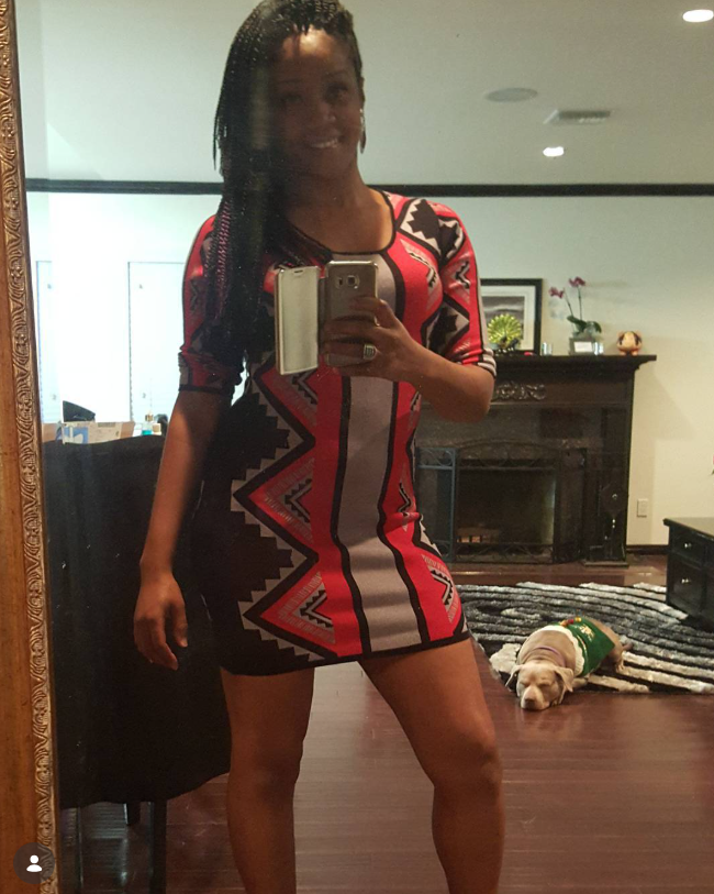 Tiffany Haddish in a tight dress on December 17, 2015 | Source: Instagram/tiffanyhaddish