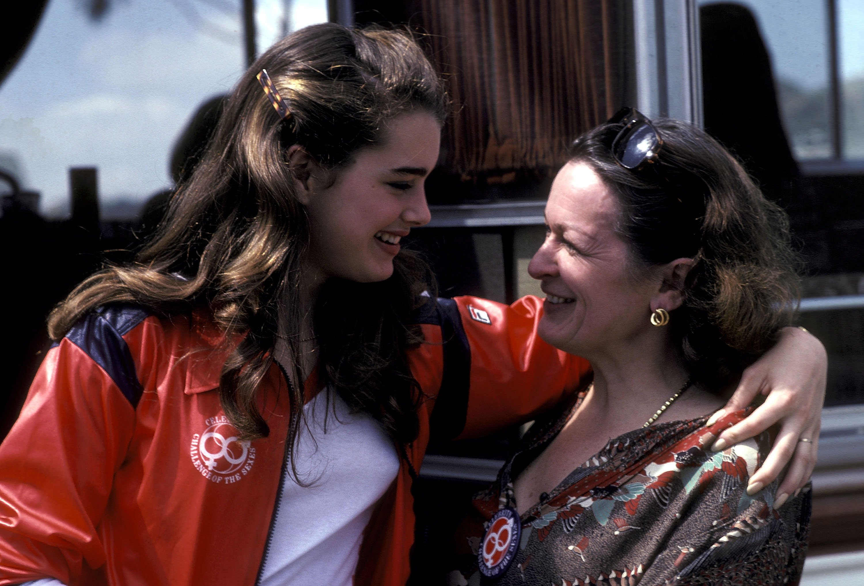 Actors Brooke Shields and her mother Teri Shields during the CBS Television Competition Special "Celebrity Challenge of the Stars" at Mt. San Antonio College on March 23, 1980 in Walnut, California. / Source: Getty Images