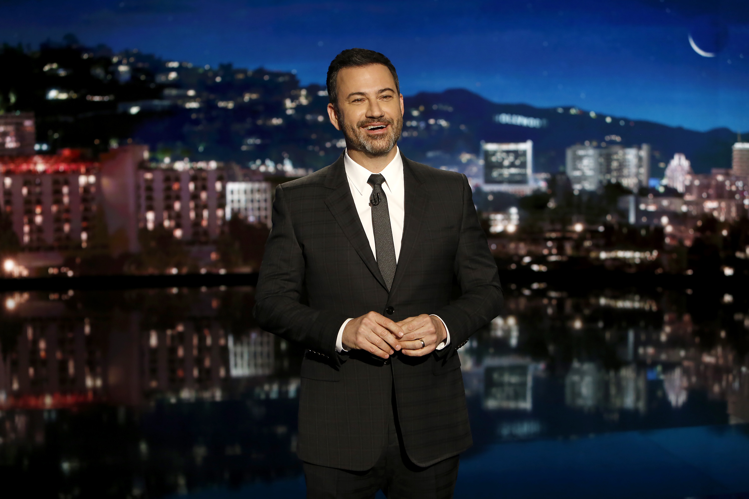 Jimmy Kimmel on "Jimmy Kimmel Live!" on May 3, 2018 | Source: Getty Images