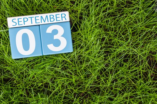 3 de septiembre marcado en el calendario. | Fuente: Shutterstock 3 de septiembre marcado en el calendario. | Fuente: Shutterstock