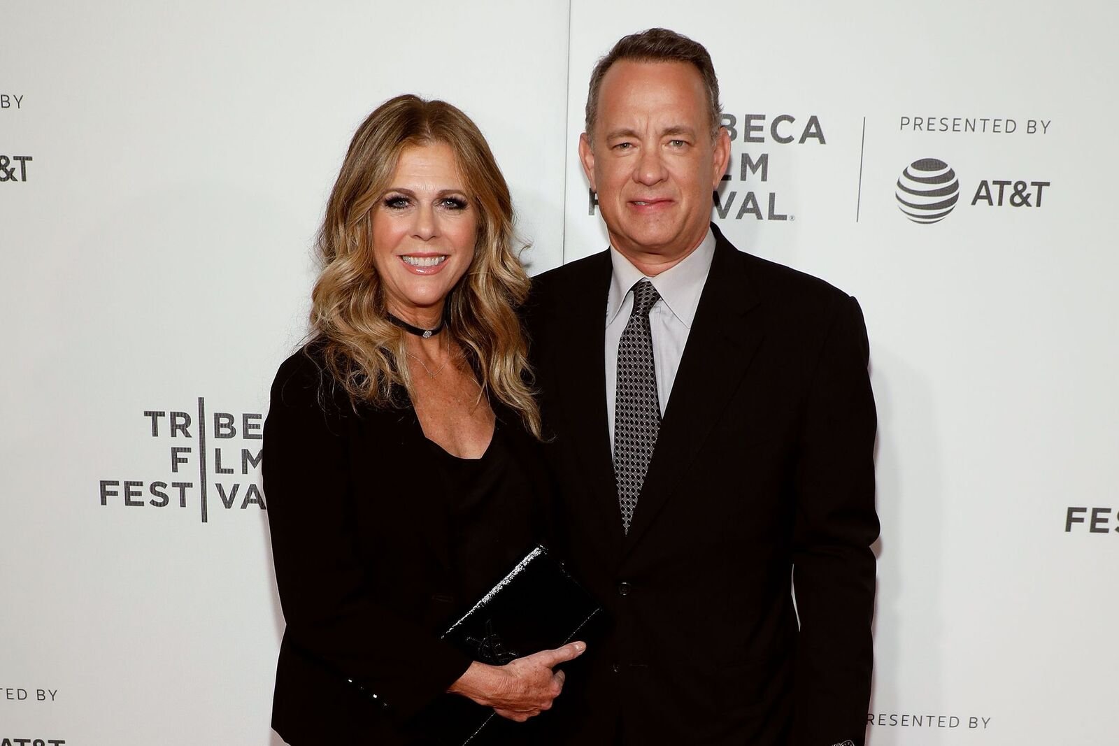 Rita Wilson and Tom Hanks attend the premiere of "The Circle" during the 2017 Tribeca Film Festival at Borough of Manhattan Community College on April 26, 2017. | Source: Getty Images