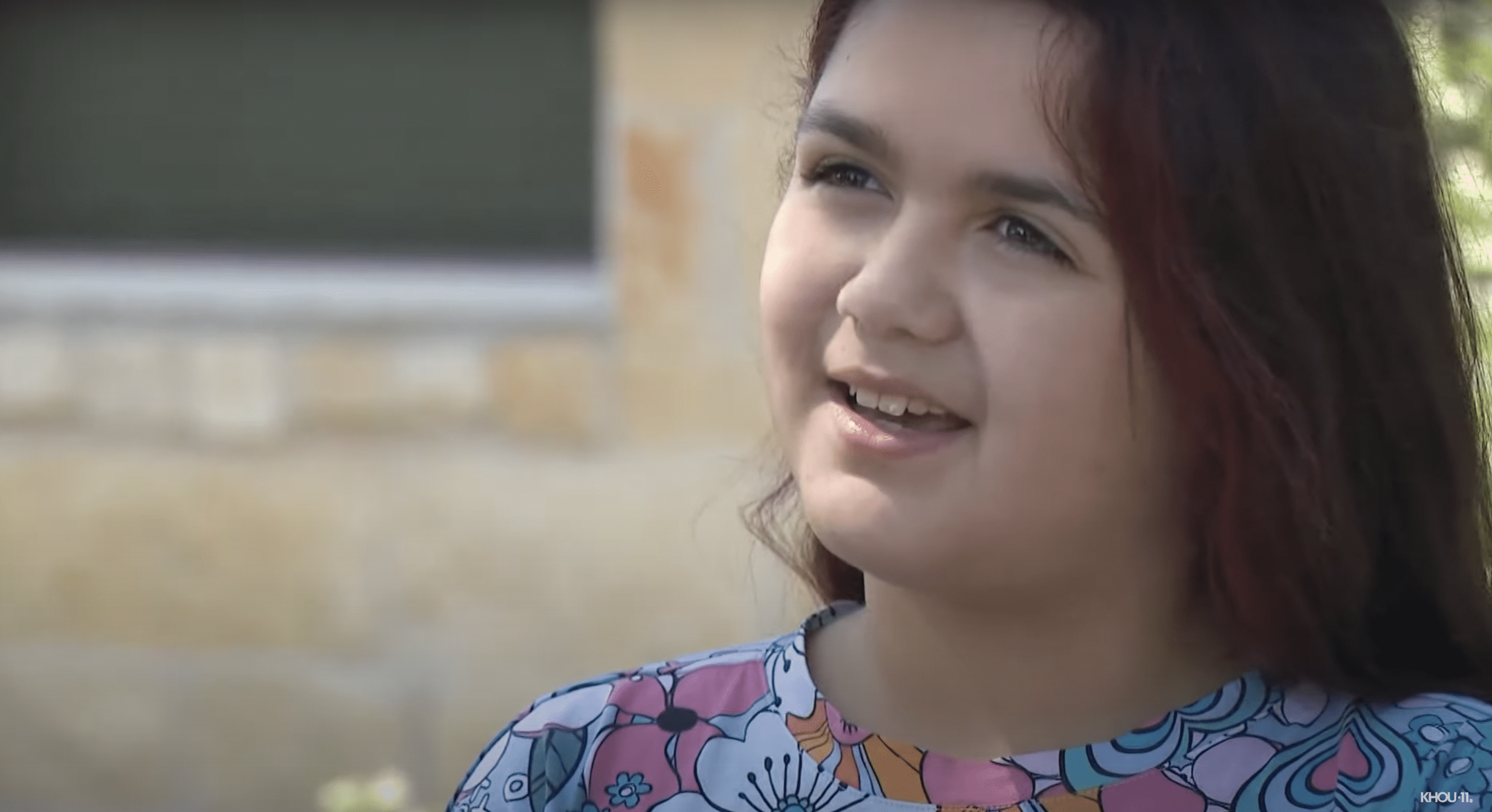 Daliyah Guerrero, Maira Gutierrez's niece. | Source: YouTube.com/KHOU 11