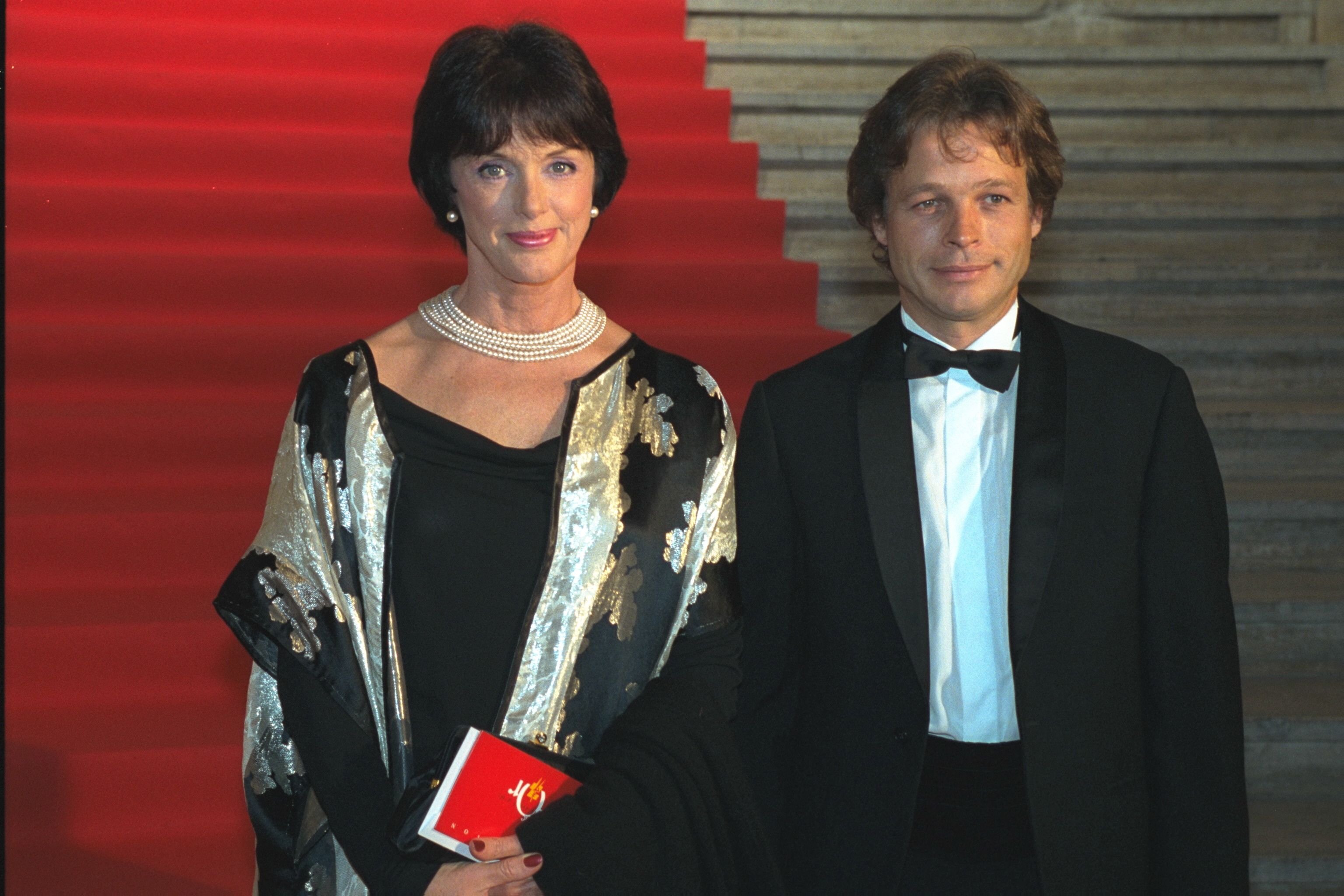 Anny Duperey avec Chris Campion. | Photo : Getty Images