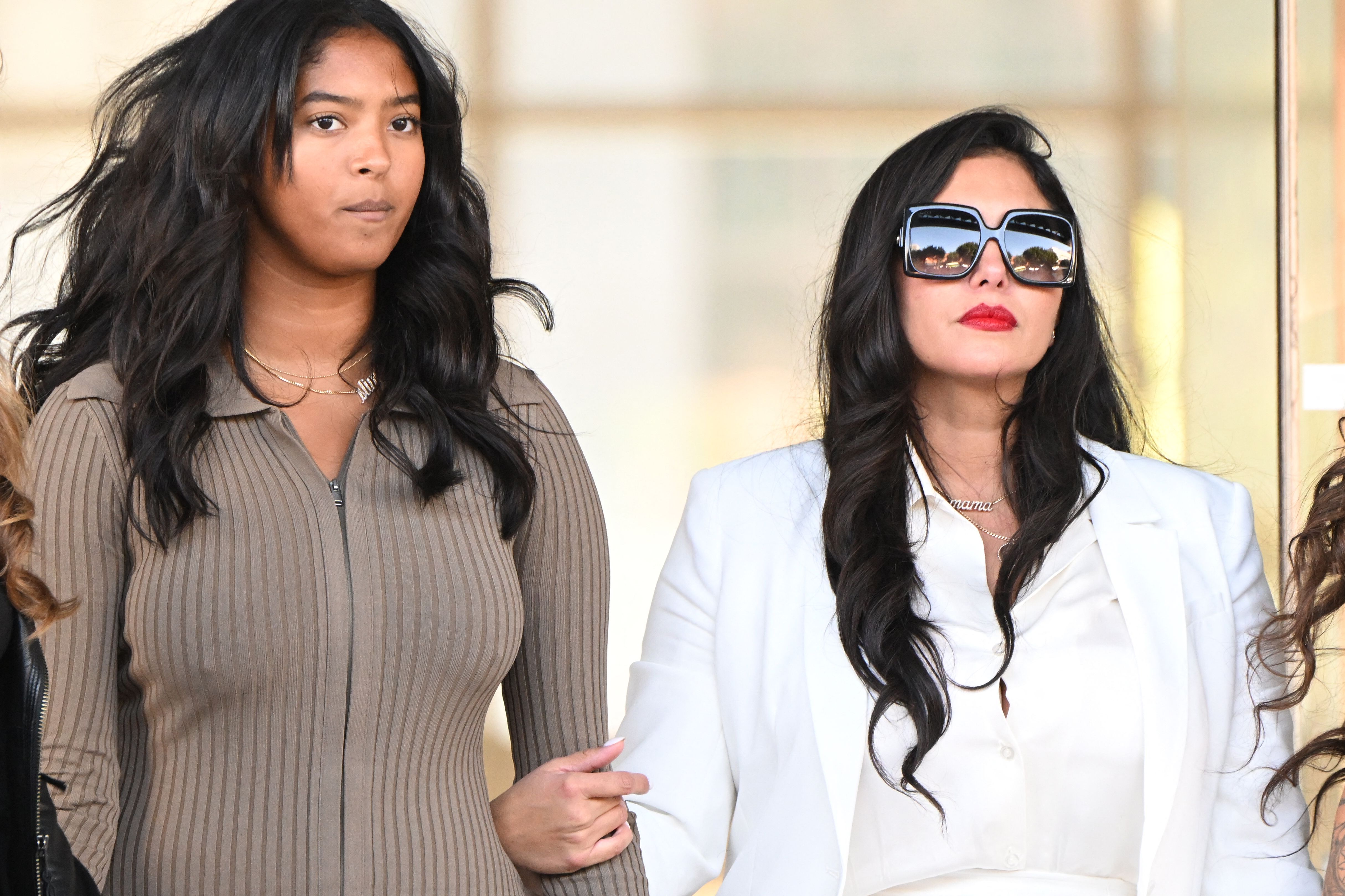 Vanessa Bryant and her daughter Natalia in Los Angeles in 2022 | Source: Getty Images