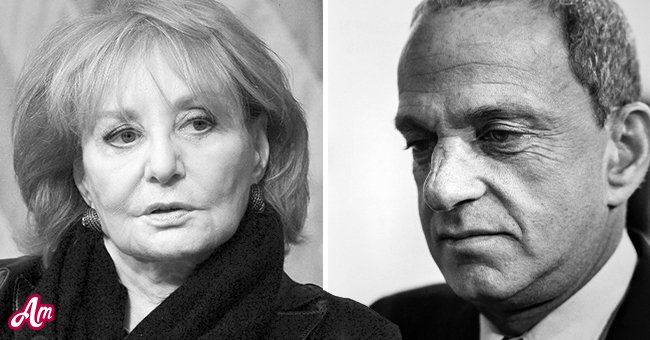 Left: Barbara Walters speaks at the The John F. Kennedy Jr. Forum presents An Evening with Barbara Walters at Harvard University on October 7, 2014 in Cambridge, Massachusetts. Right: The American lawyer Roy Cohn, New York, New York, December 12, 1979. | Source: Getty Images