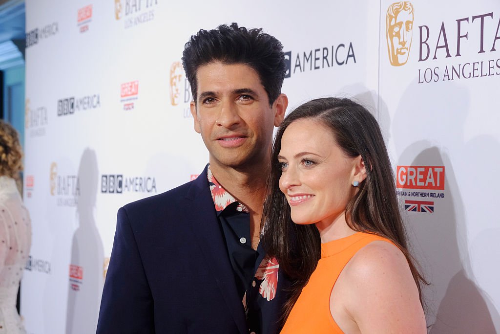  Raza Jaffrey and Lara Pulver attend the BBC America BAFTA Los Angeles TV Tea Party 2016 at The London Hotel on September 17, 2016 in West Hollywood, California | Photo: GettyImages