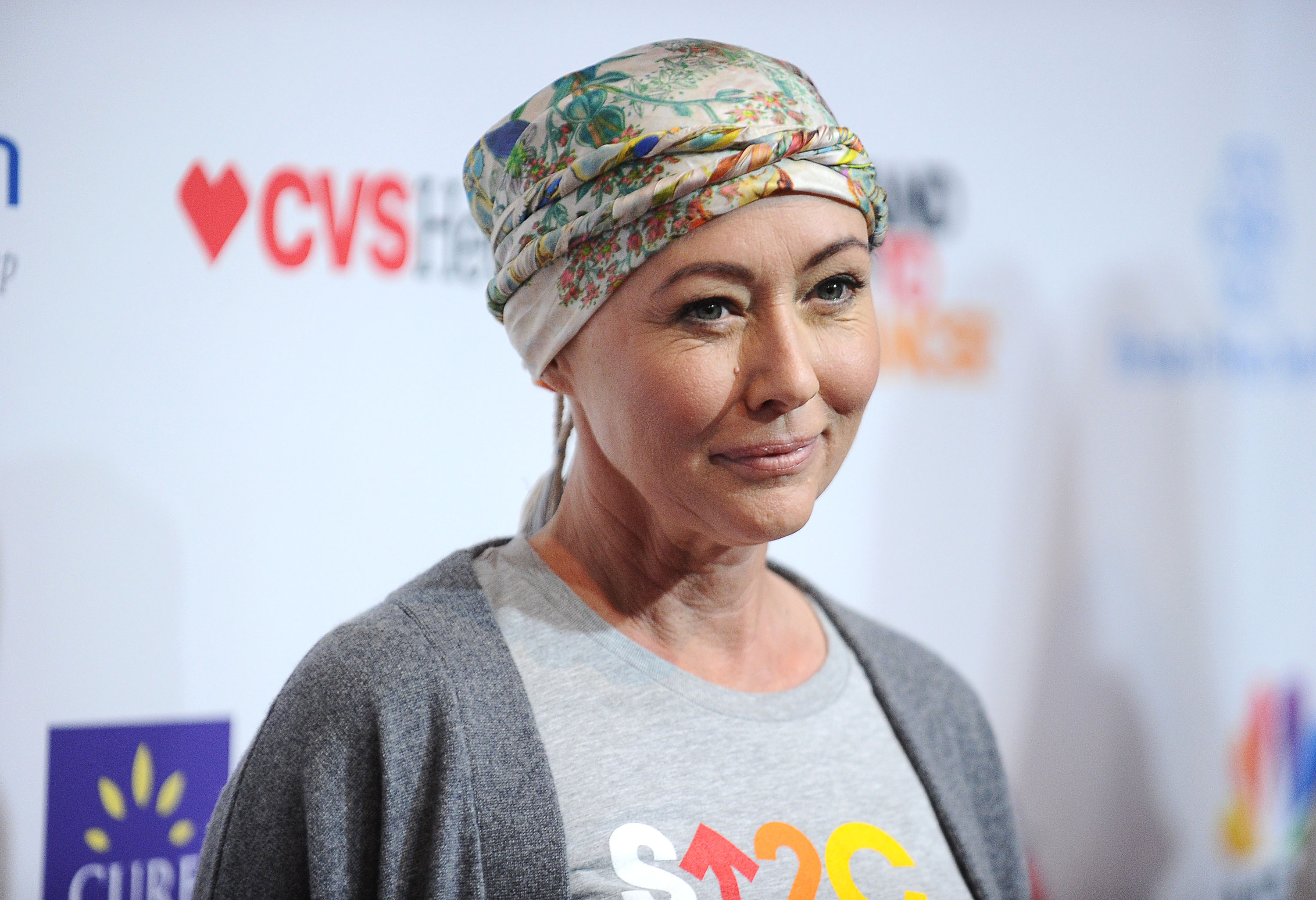 Shannen Doherty at the Hollywood Unites for the 5th Biennial Stand Up To Cancer (SU2C) event in Los Angeles, California on September 9, 2016 | Source: Getty Images