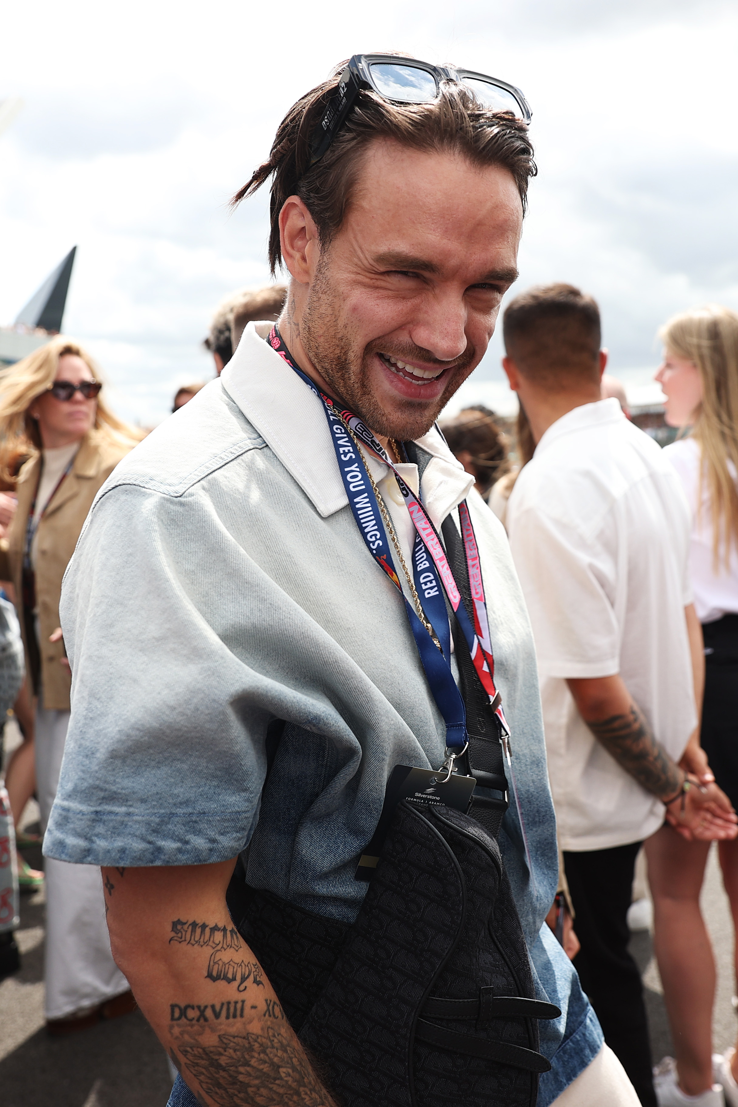 Liam Payne at Silverstone Circuit in Northampton, England July  9, 2023 | Source: Getty Images