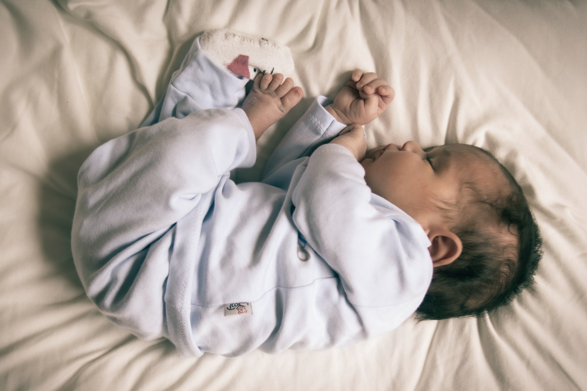 A sleeping baby. | Source: Unsplash