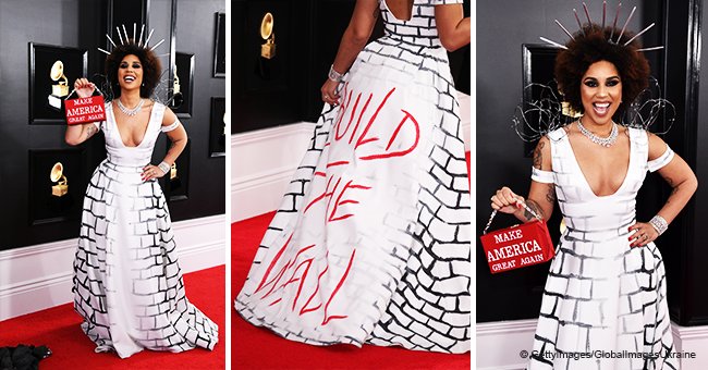 Designer of controversial 'build the wall' dress shares proud thoughts about her work