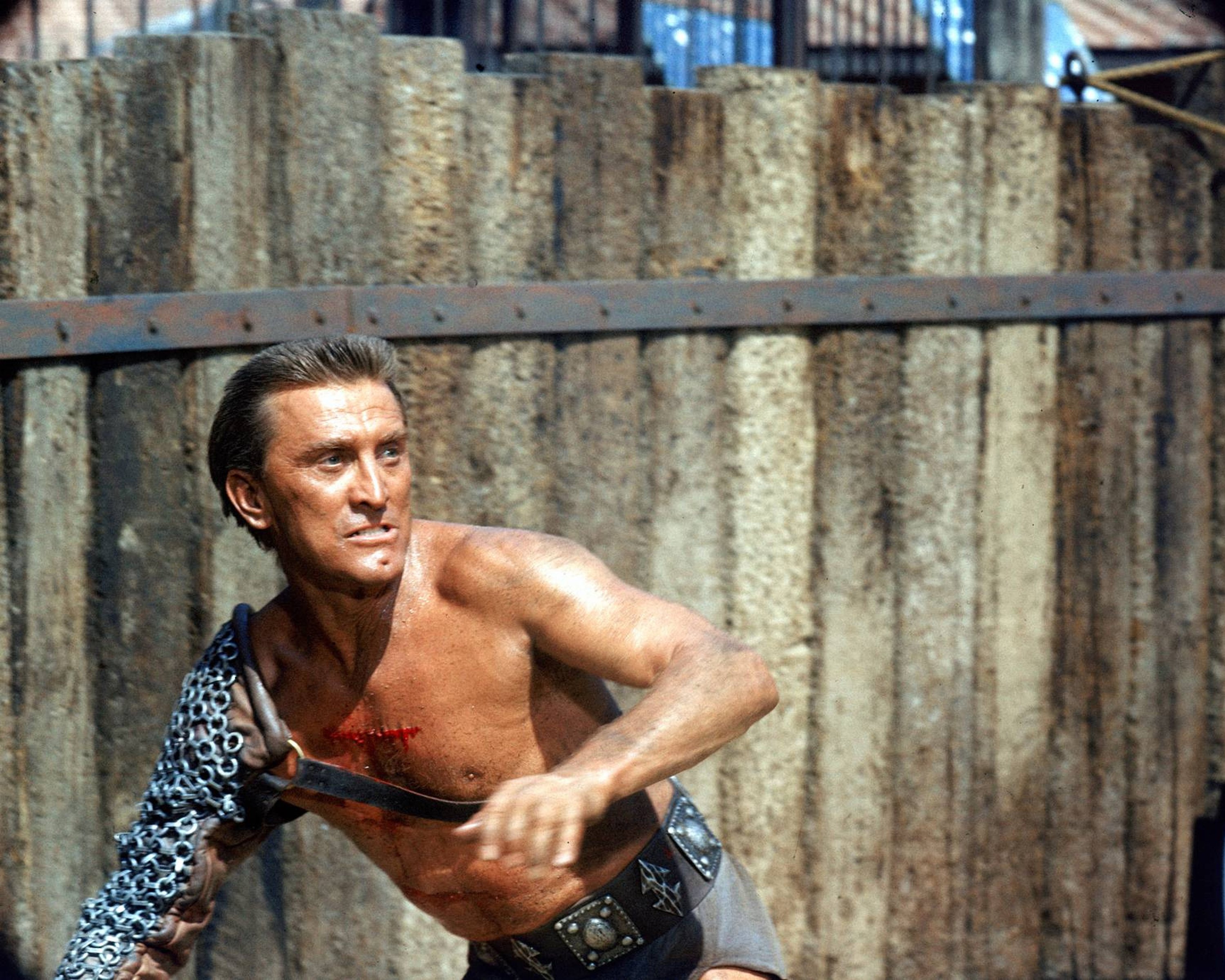 Kirk Douglas in the film "Spartacus" 1960. | Source: Getty Images