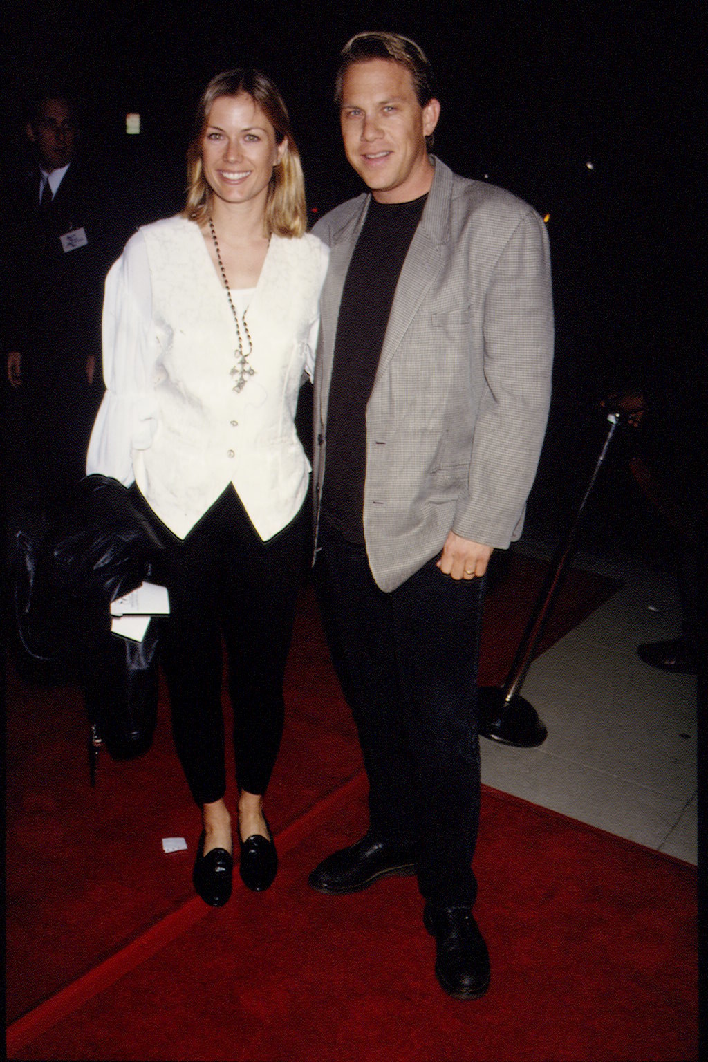 Katherine Kelly Lang and Skott Snider in California on April 4, 1994 | Source: Getty Images