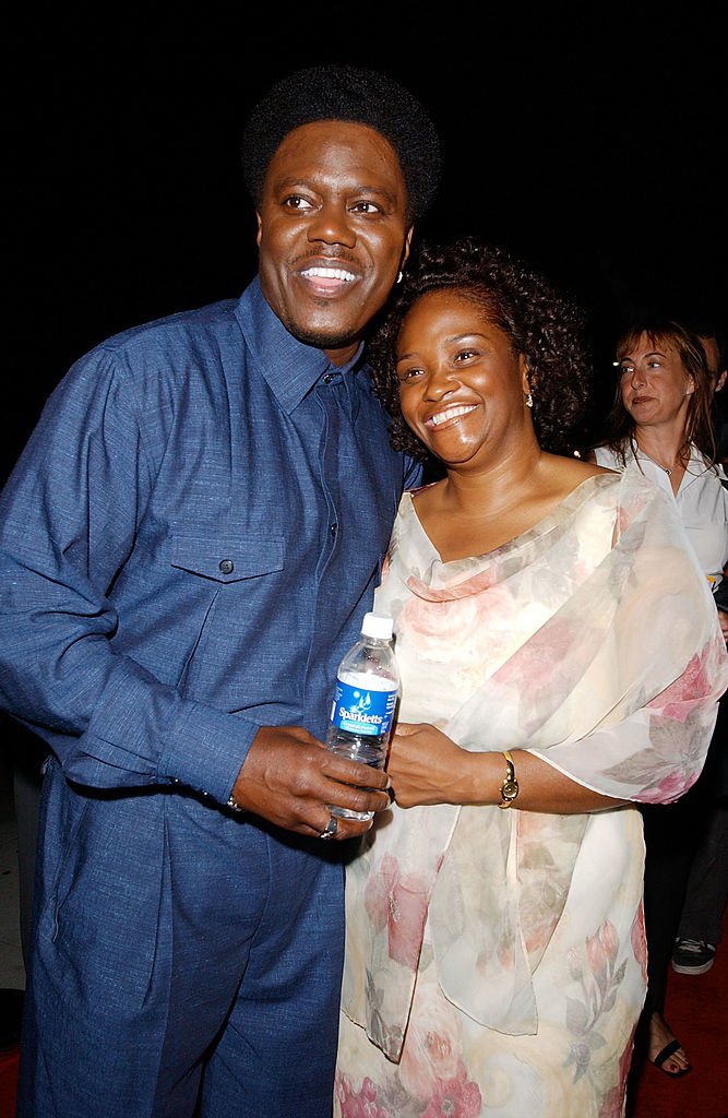 Bernie Mac and wife Rhonda at the "Bernie Mac Show" season premiere party at Reign restaurant in Beverly Hills, Ca., September 17, 2002. | Photo: GettyImages