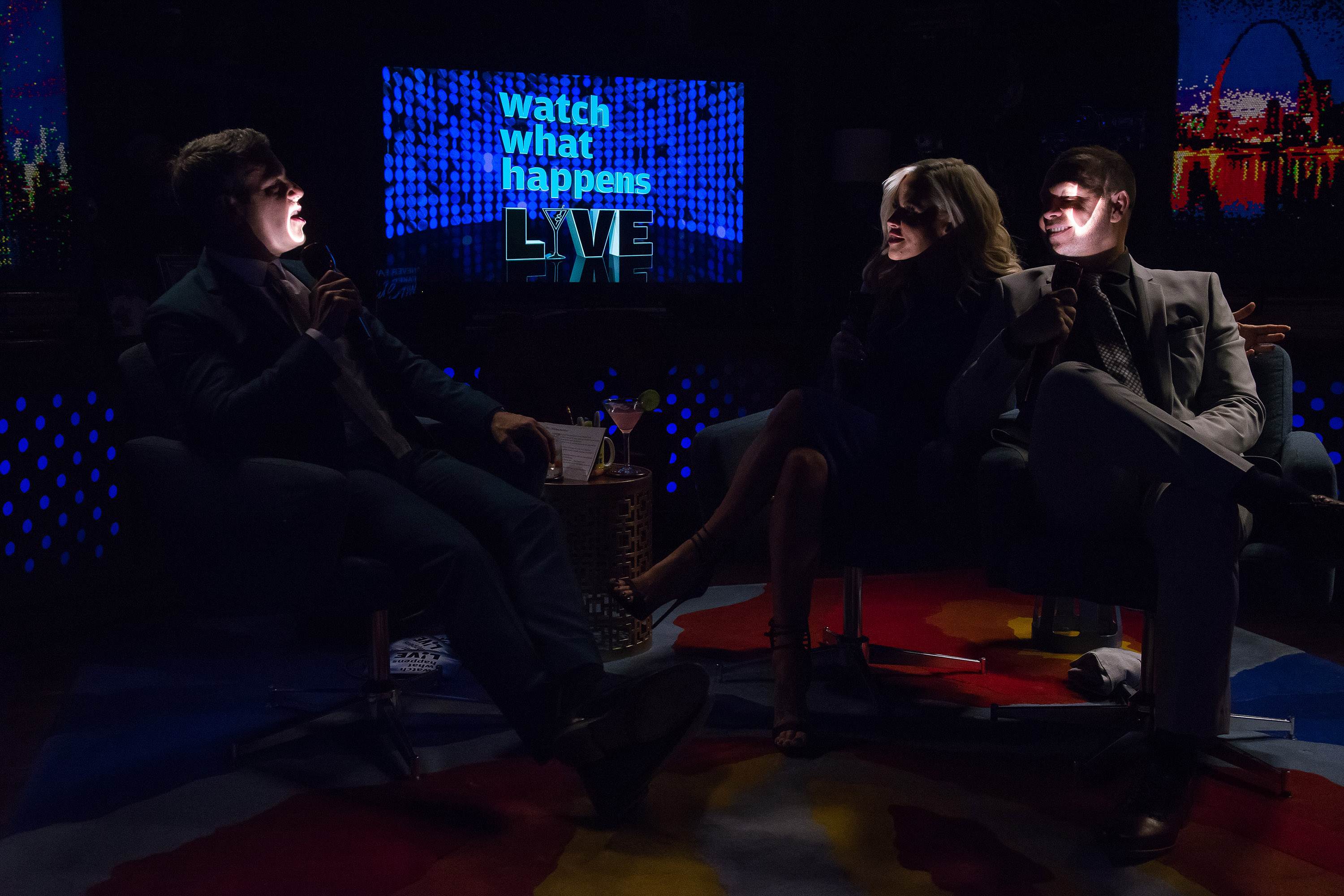 The couple during an episode of "Watch What Happens Live" - Season 13 | Source: Getty Images