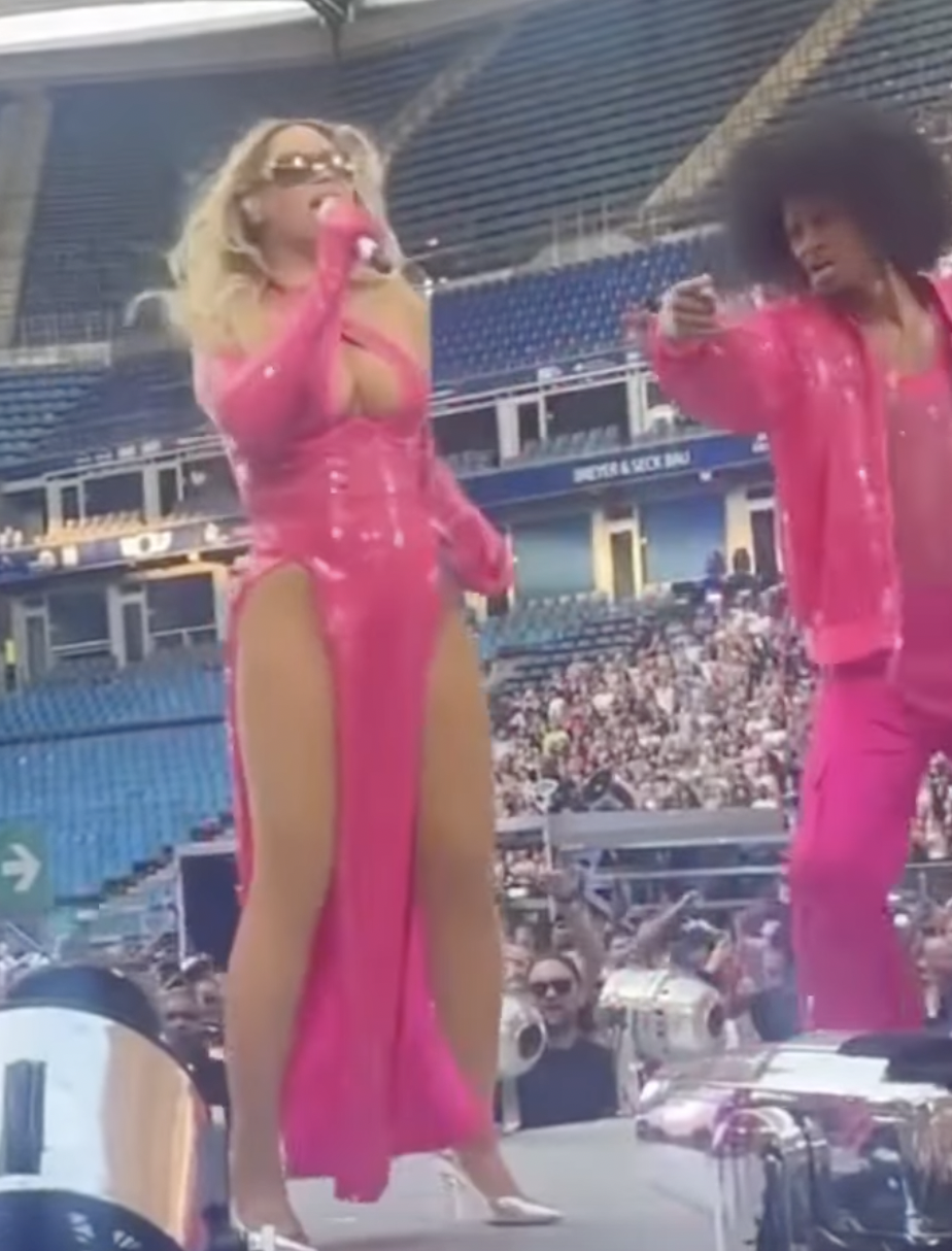 Beyoncé from a video dated June 24, 2023. | Source: YouTube/lestwinsvideos
