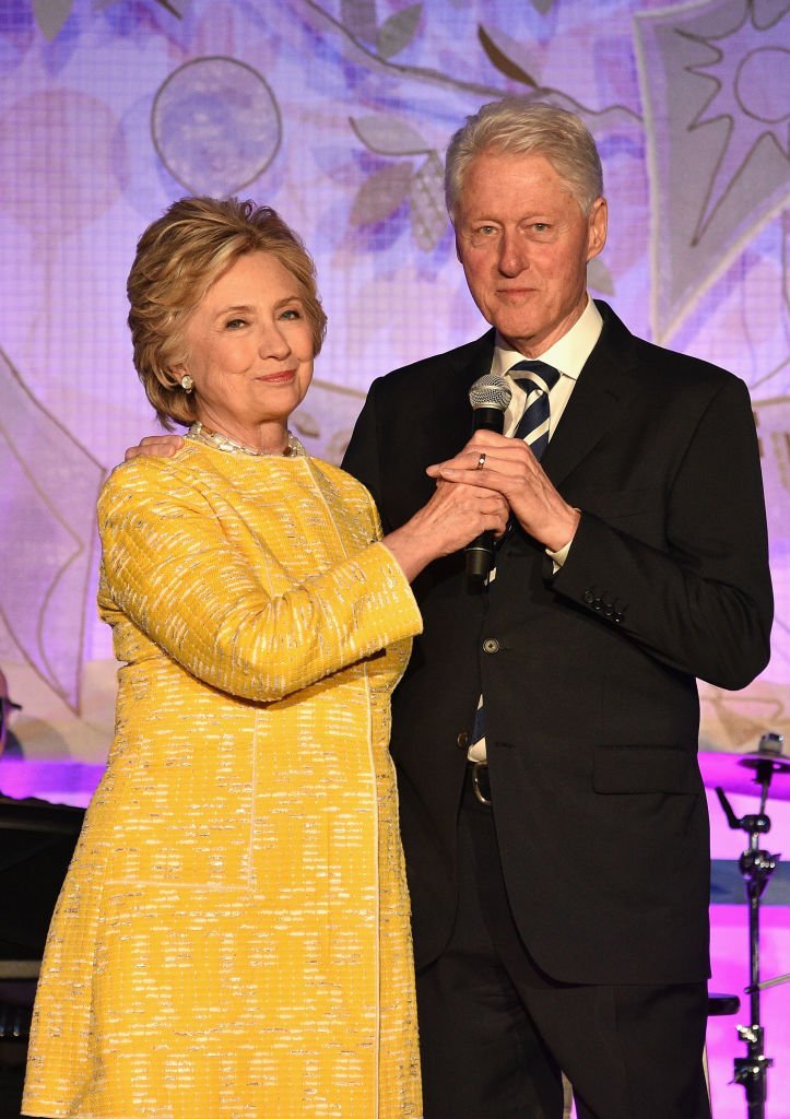 Hillary and Bill Clinton speak onstage at the SeriousFun Children's Network Gala in New York City on May 23, 2017. | Photo: Getty Images
