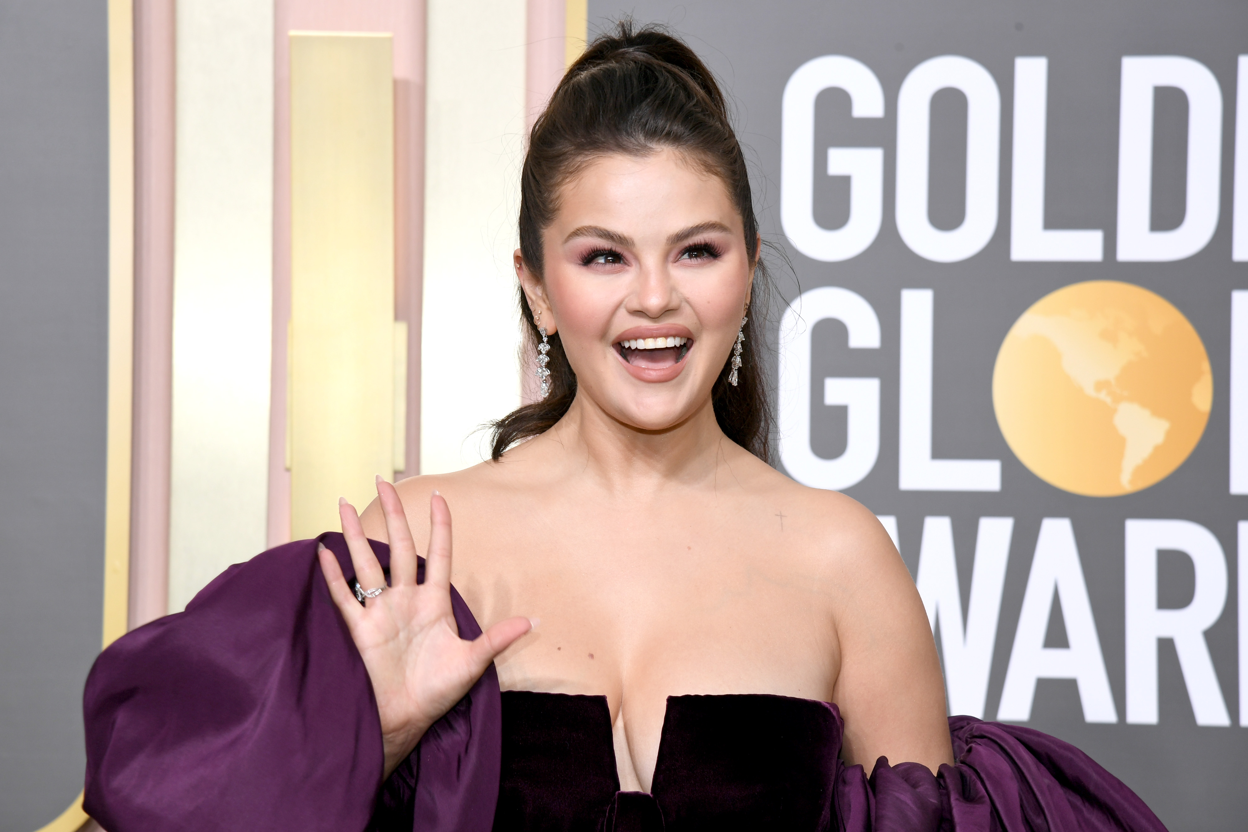Selena Gomez at the 80th Annual Golden Globe Awards | Source: Getty Images