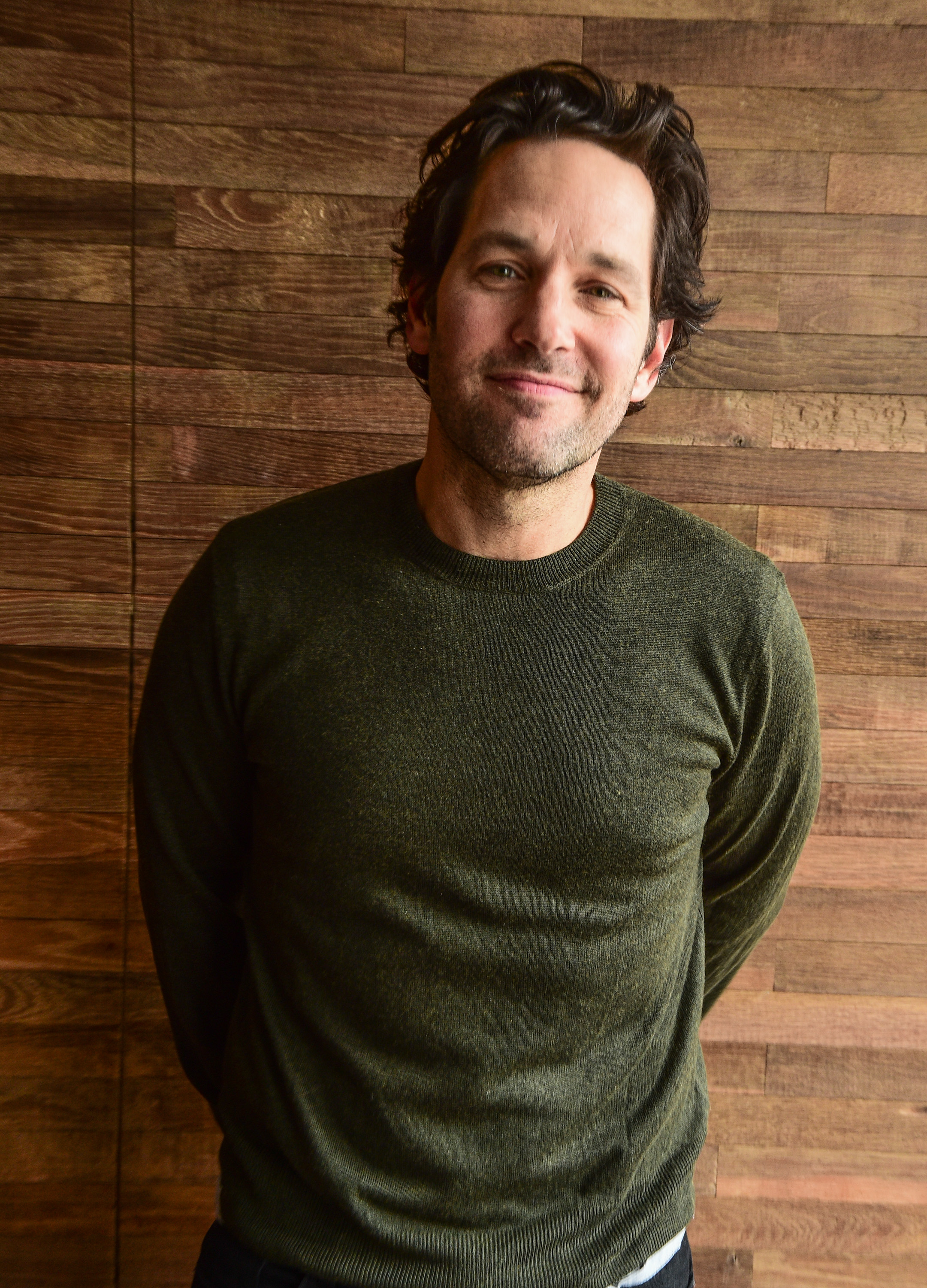 Paul Rudd attending "The Fundamentals of Caring" Portraits during the 2016 Sundance Film Festival at Acura Studio on January 29, 2016 in Park City, Utah | Source: Getty Images