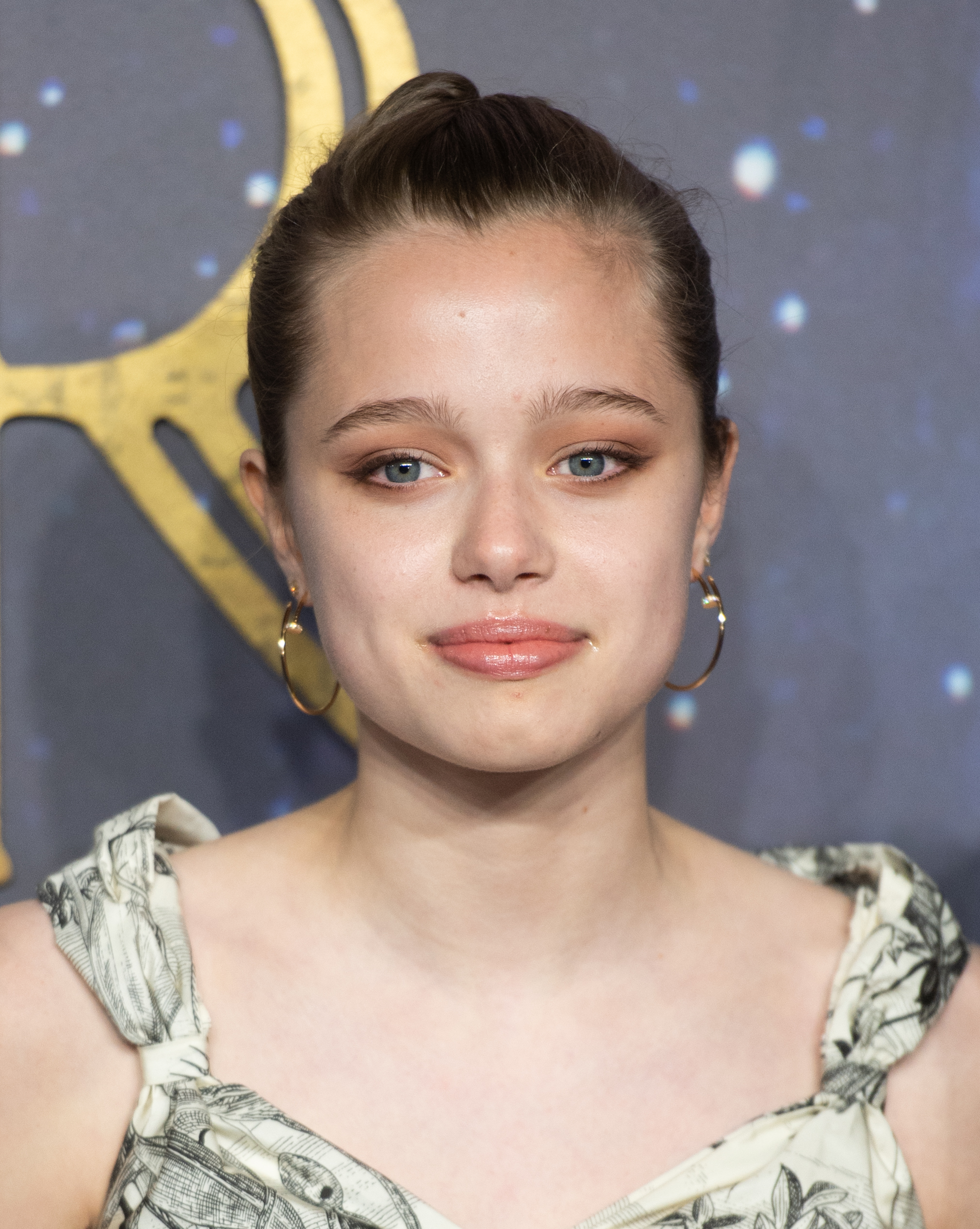 Shiloh Jolie-Pitt attends the "The Eternals" UK Premiere at BFI IMAX Waterloo on October 27, 2021, in London, England. | Source: Getty Images