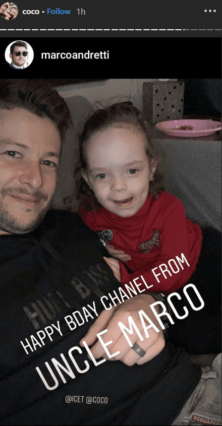 Chanel and her Uncle, Marco | Instagram/@coco