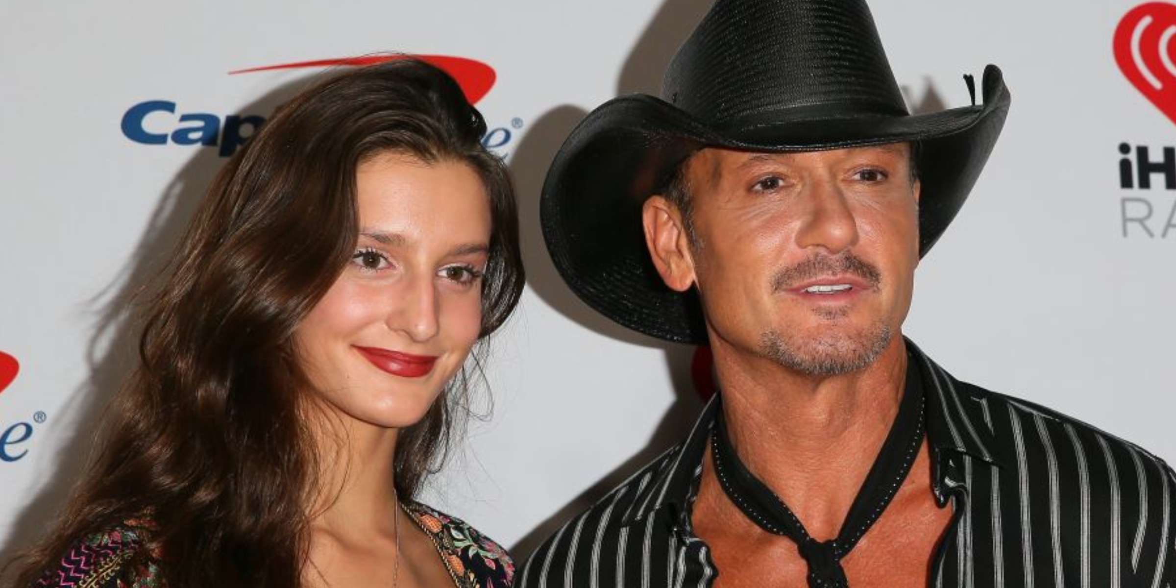 Audrey McGraw and her dad, Tim McGraw | Source: Getty Images
