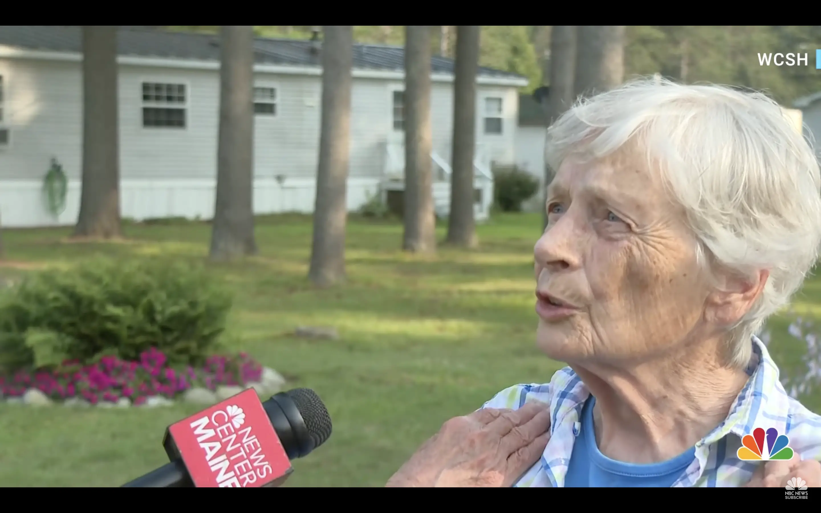 Marjorie Perkins explained how she had to protect herself from the intruder. | Source: Youtube.com/NBC News