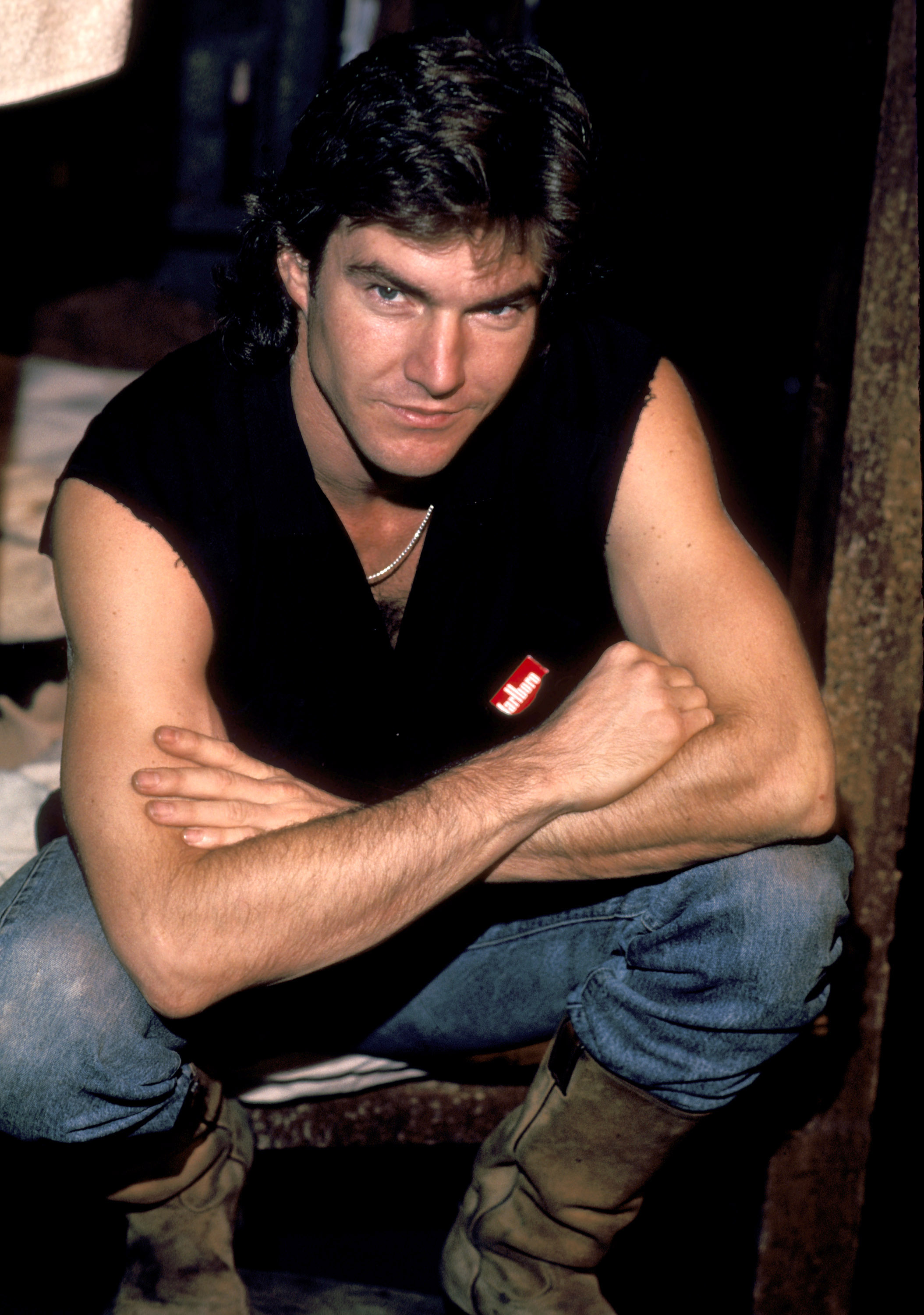 Dennis Quaid during a scene of "The Last of The Knucklemen" on October 11, 1983 | Source: Getty Images