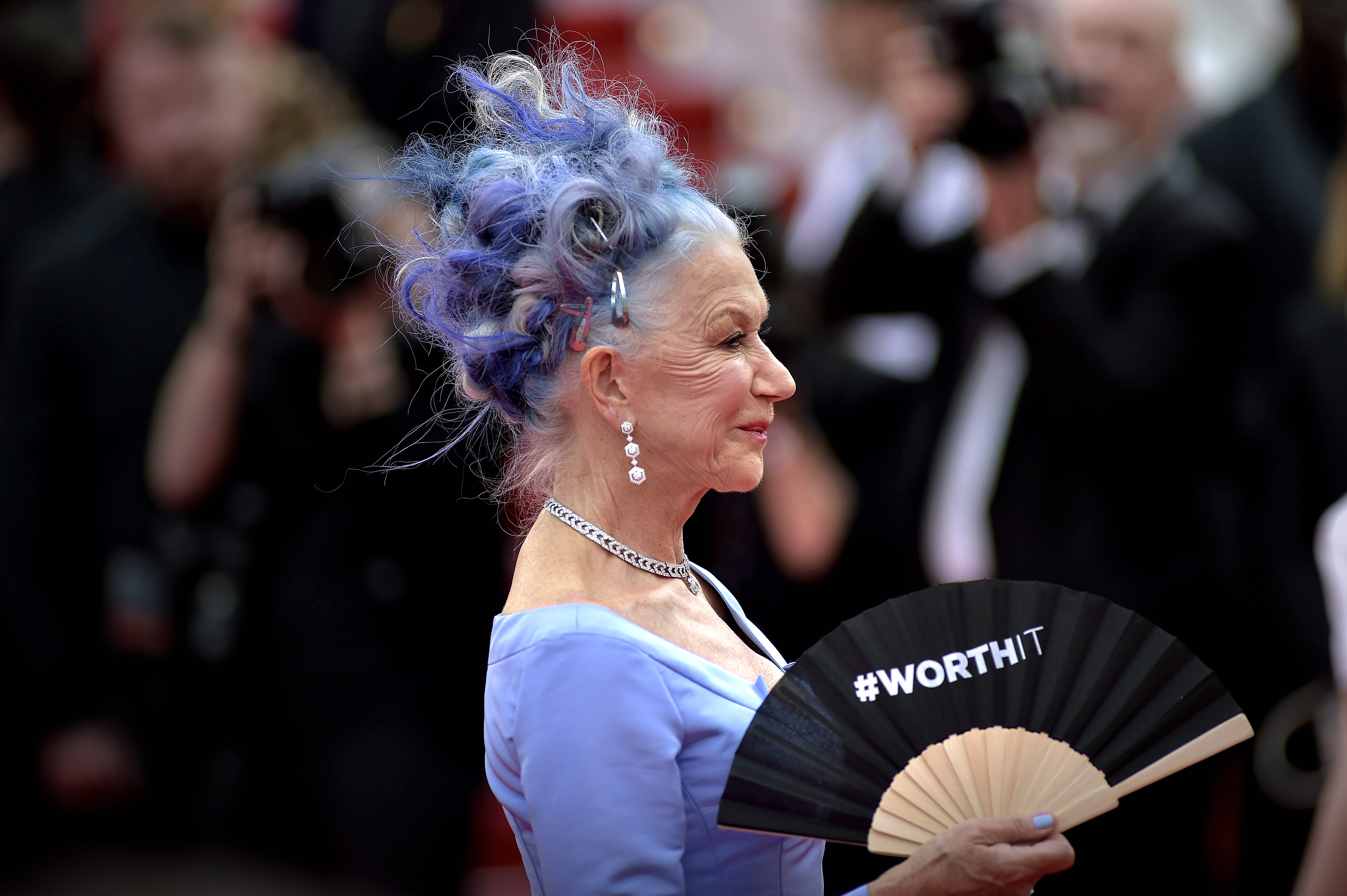 Helen Mirren at the Cannes Film Festival opening ceremony and red carpet for the film "Jeanne du Barry," in Cannes, France, on May 16, 2023 | Source: Getty Images