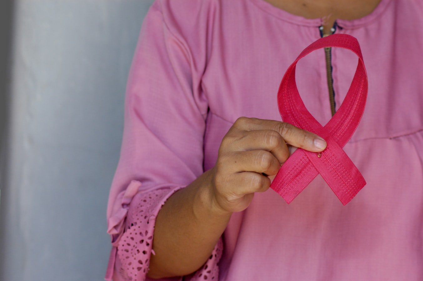 Breast Cancer ribbon: Source: Unsplash/ Angiola Harry