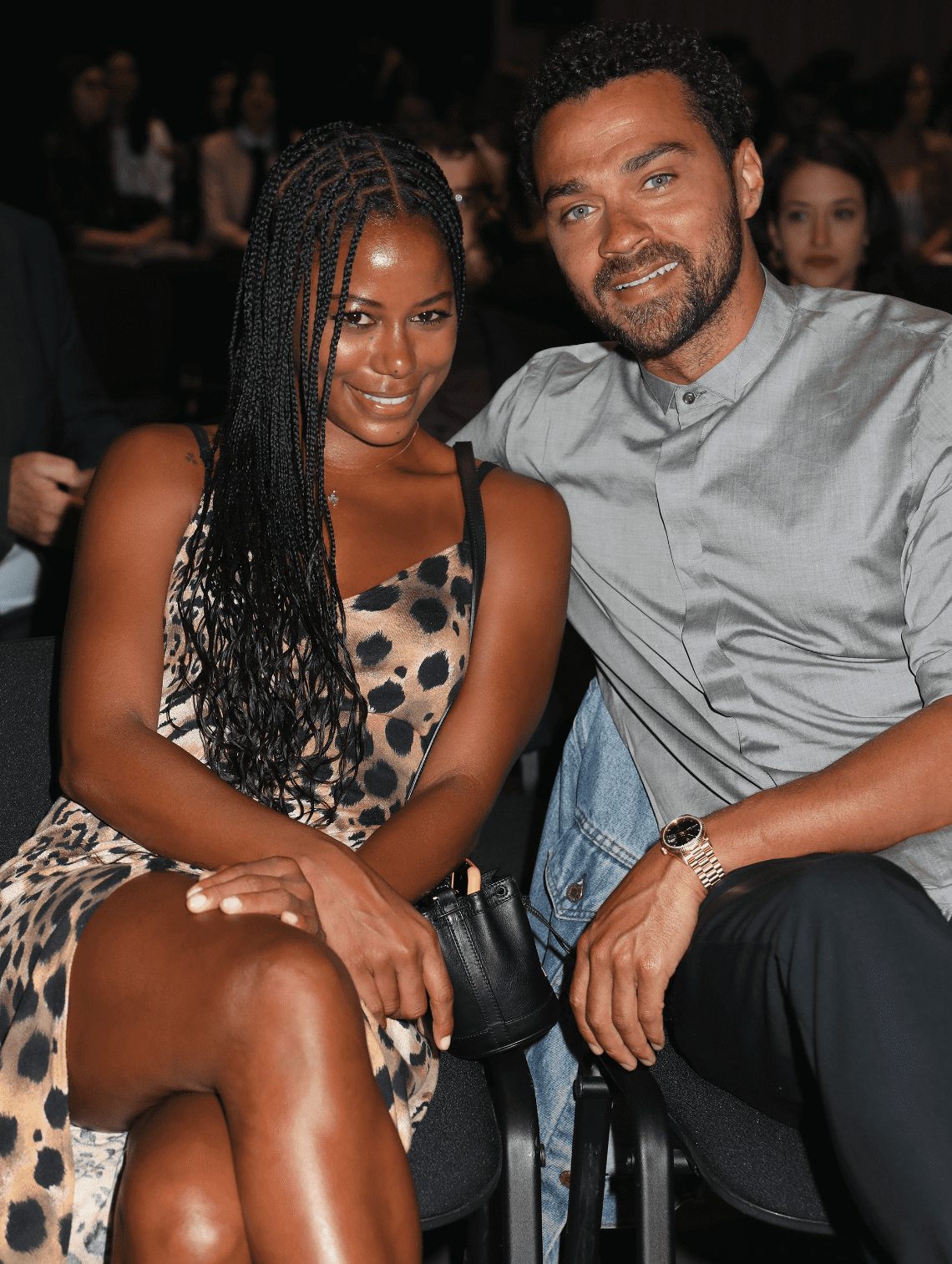 Taylour Paige and Jesse Williams attend the Filming Italy Sardegna Festival 2019 Day 2 at Forte Village Resort on June 14, 2019  | Photo: Getty Images