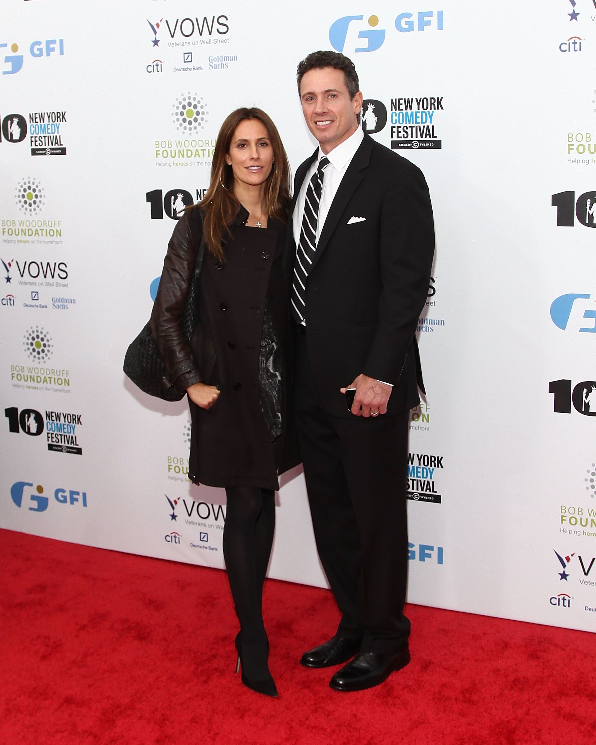 Cristina and Chris Cuomo at the 7th annual "Stand Up for Heroes" benefit on November 6, 2013, in New York City | Photo: Taylor Hill/FilmMagic/Getty Images