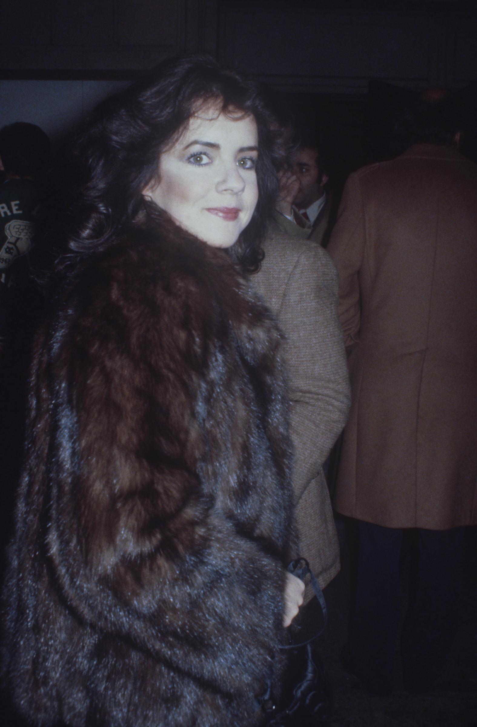 Stockard Channing married her second husband, playwright and translator Paul Schmidt. In this photo, she wore a fur coat circa 1970 in New York City, New York. | Source: Getty Images